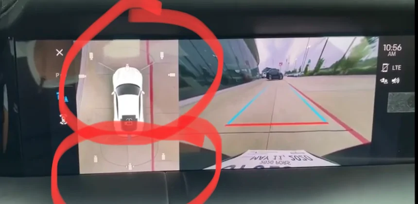 Porsche Taycan Surround View Camera (US Version Taycan) 1614105358427
