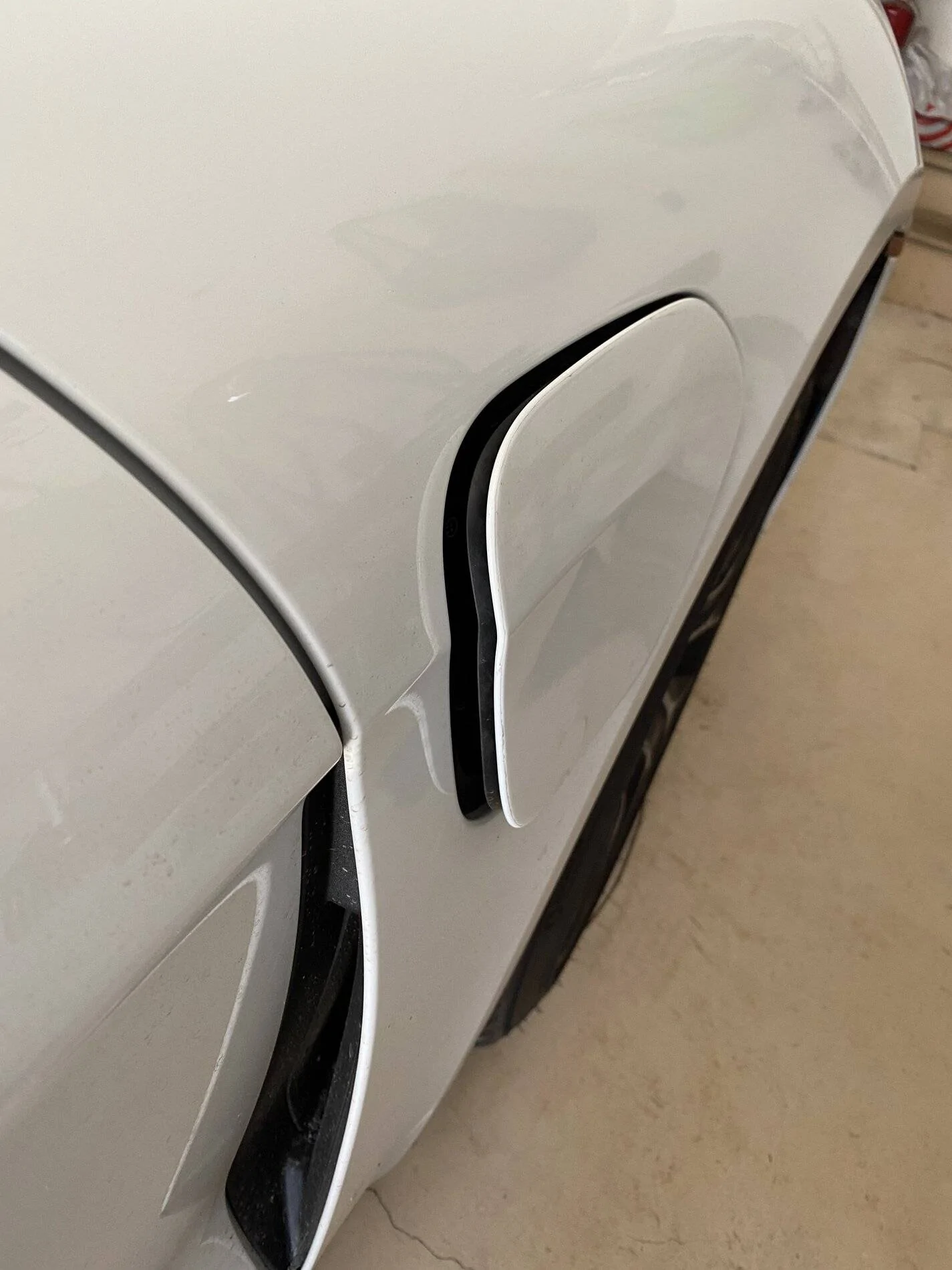 Porsche Taycan Manual Charging Door Cannot Be Fully Closed - Latch Inoperable IMG-1183