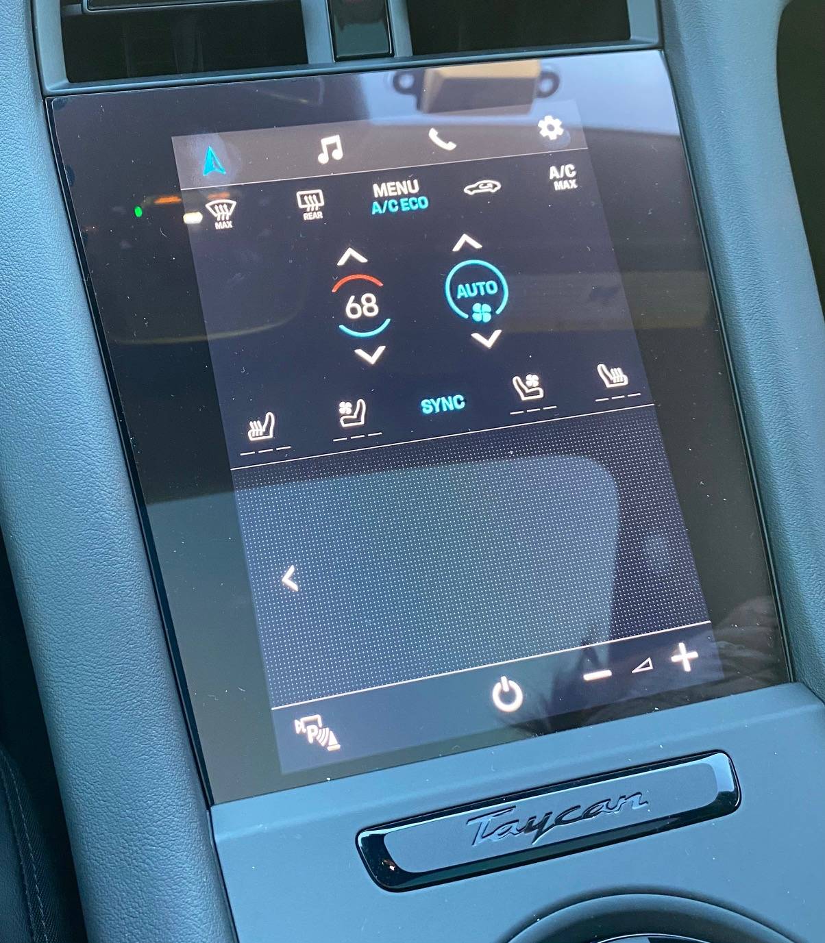 Porsche Taycan Car Touchscreen Protector for Taycan - review IMG_3183