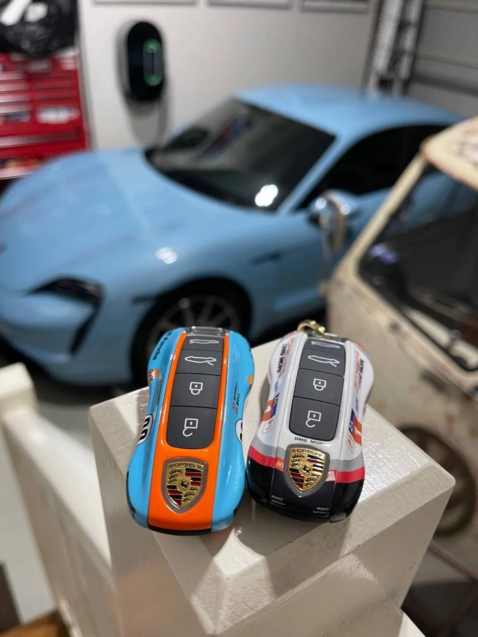Porsche Taycan Porsche themed key fob covers thumbnail_IMG_6378