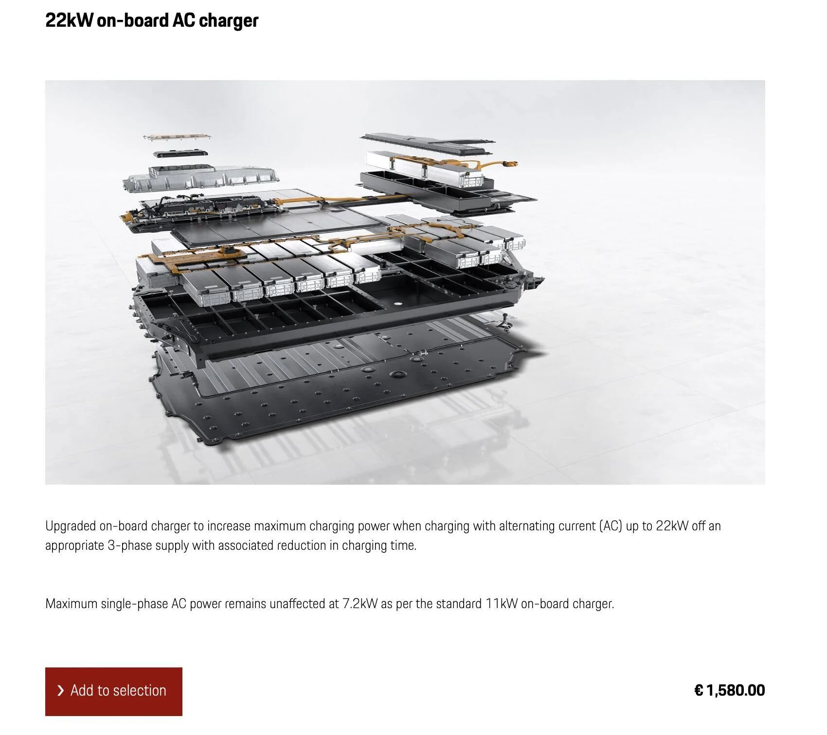 Porsche Taycan Just ordered 19.2 kW AC On-Board Charger. Screenshot 2021-03-03 at 05.52.58