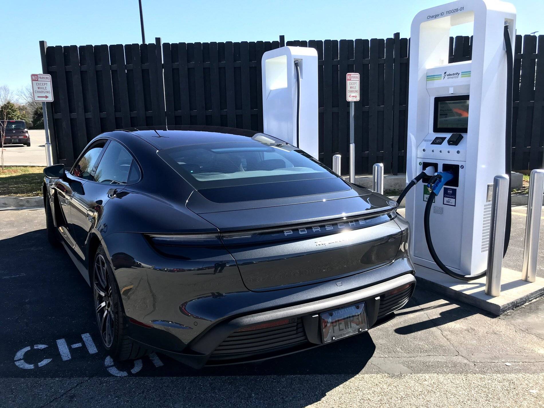Porsche Taycan My First Public Charge @ Electrify America (EA) - Massive Fail! IMG_7203