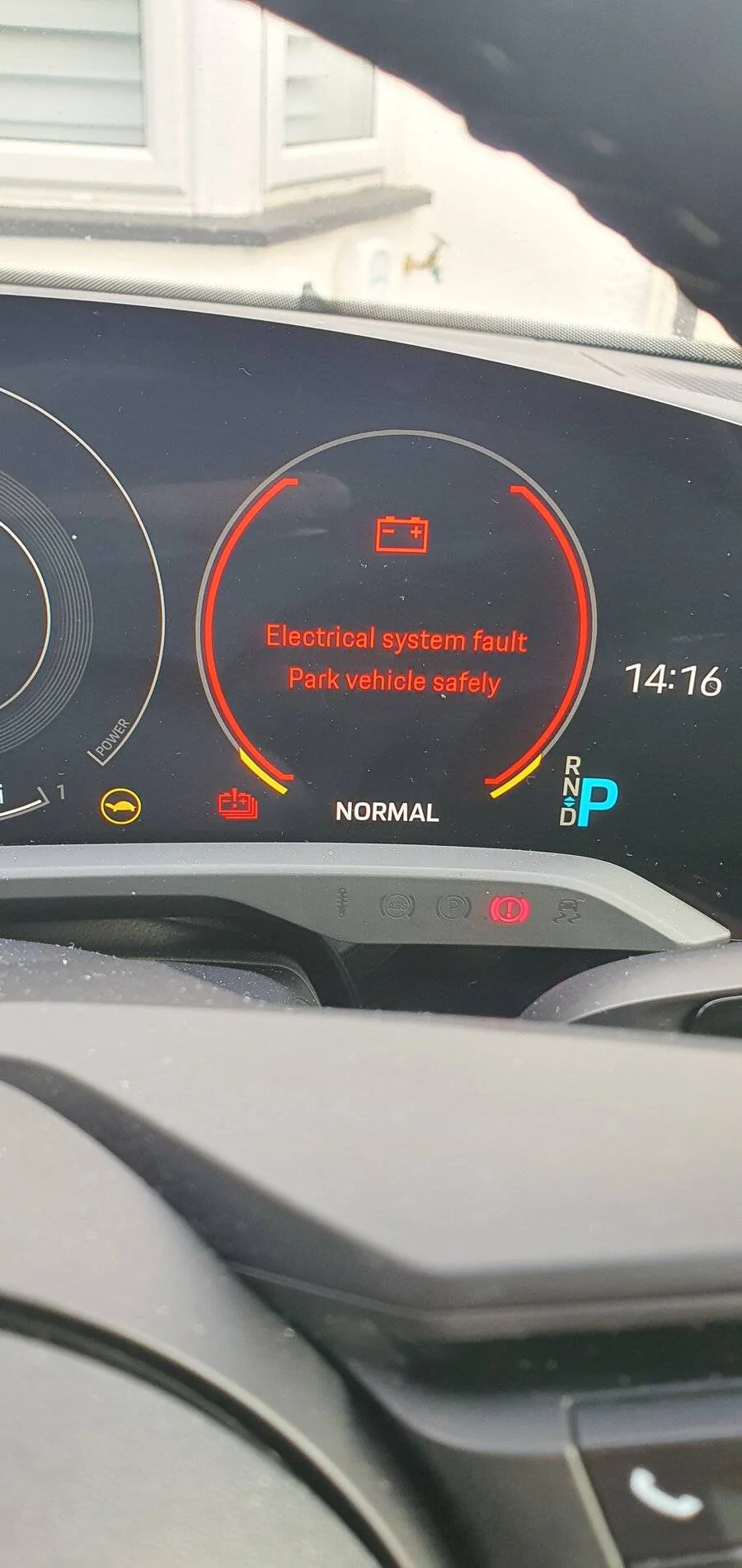 Porsche Taycan Electrical system error --  dashboard notification  --  anyone else experience this?  --  resolution  -  defective 12v battery 20210213_141609