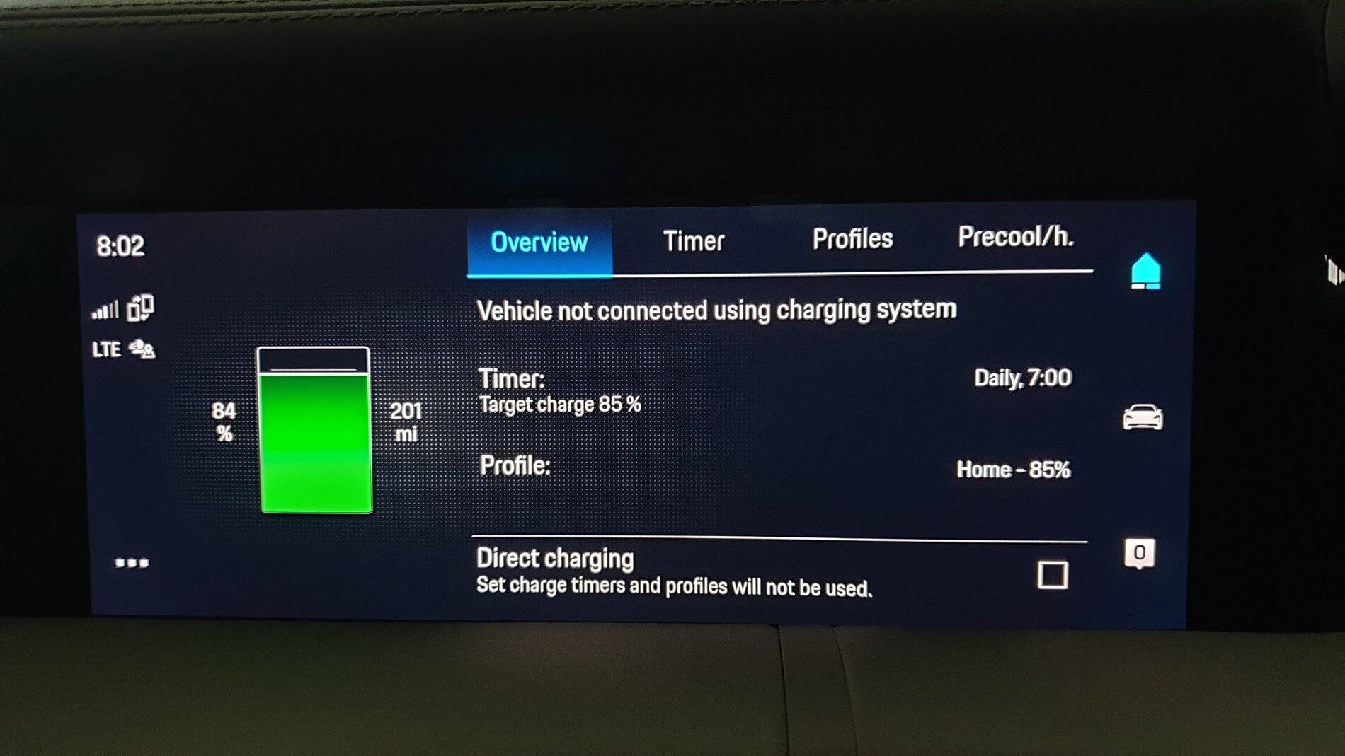 Porsche Taycan PMCC Software Update This Morning 20210304_080250