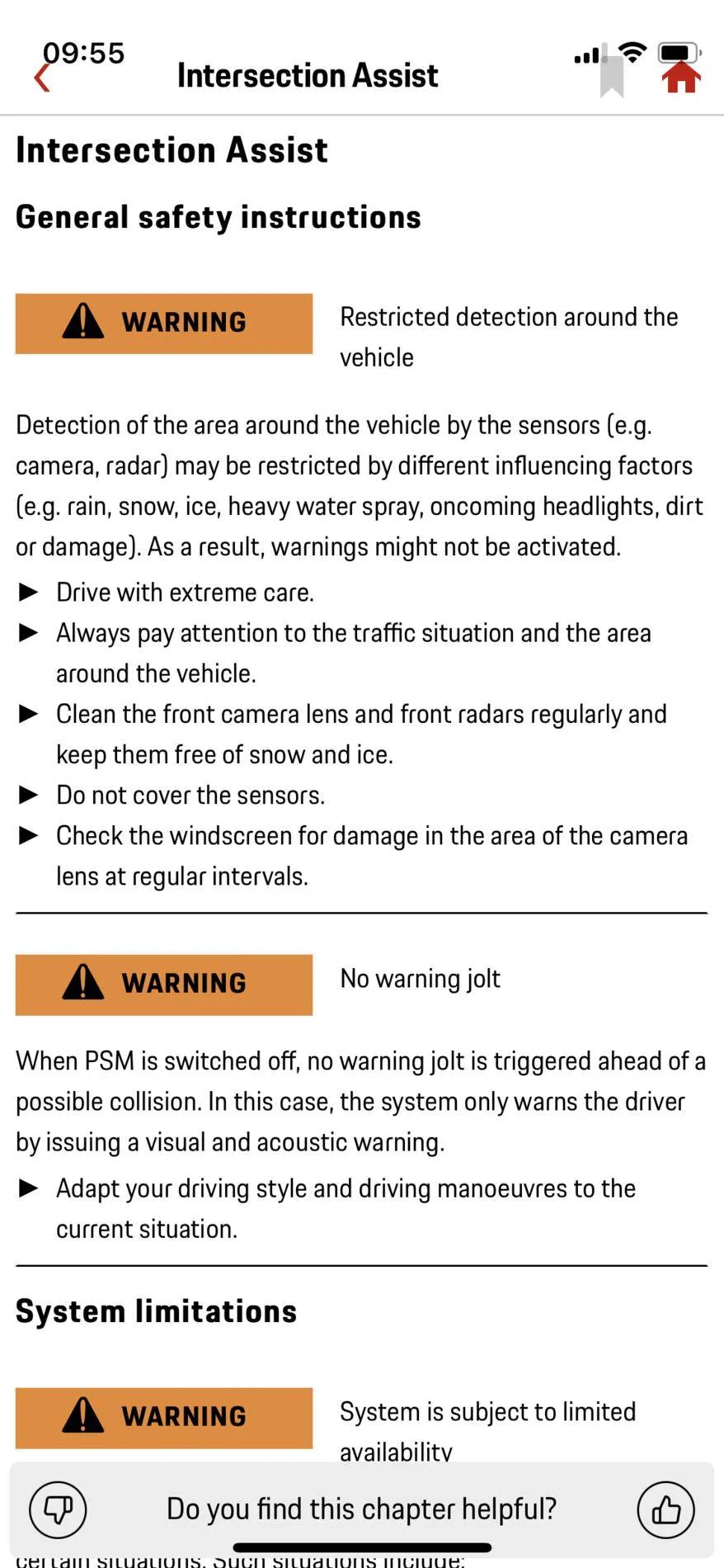 Porsche Taycan What is "Risk Radar - Hazard Warning" ? IMG_0049