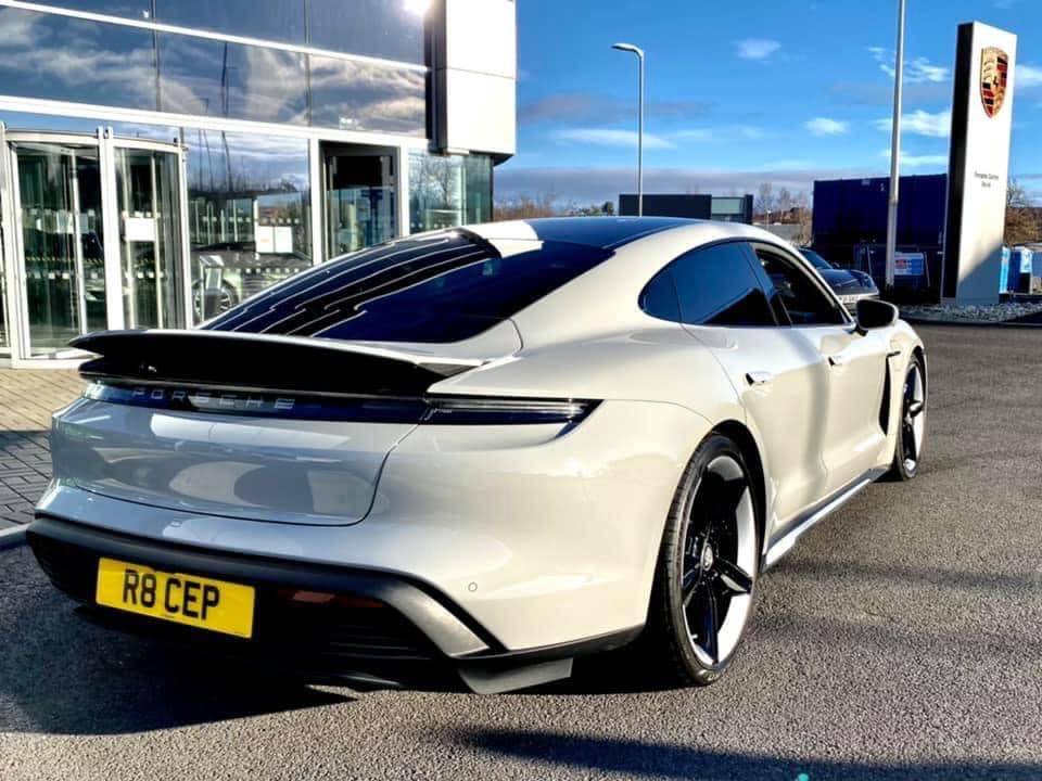 Porsche Taycan Rear spoiler always up 5A6FB9E4-EBCA-40B8-8A76-58C5DC0F58AA