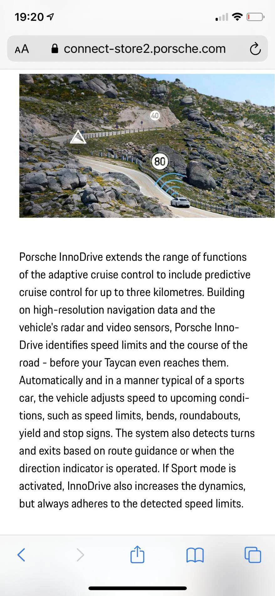 Porsche Taycan Functions on Demand (FoD) InnoDrive requirements 9B72D002-B26E-4DAC-82F6-1D5A32023A53