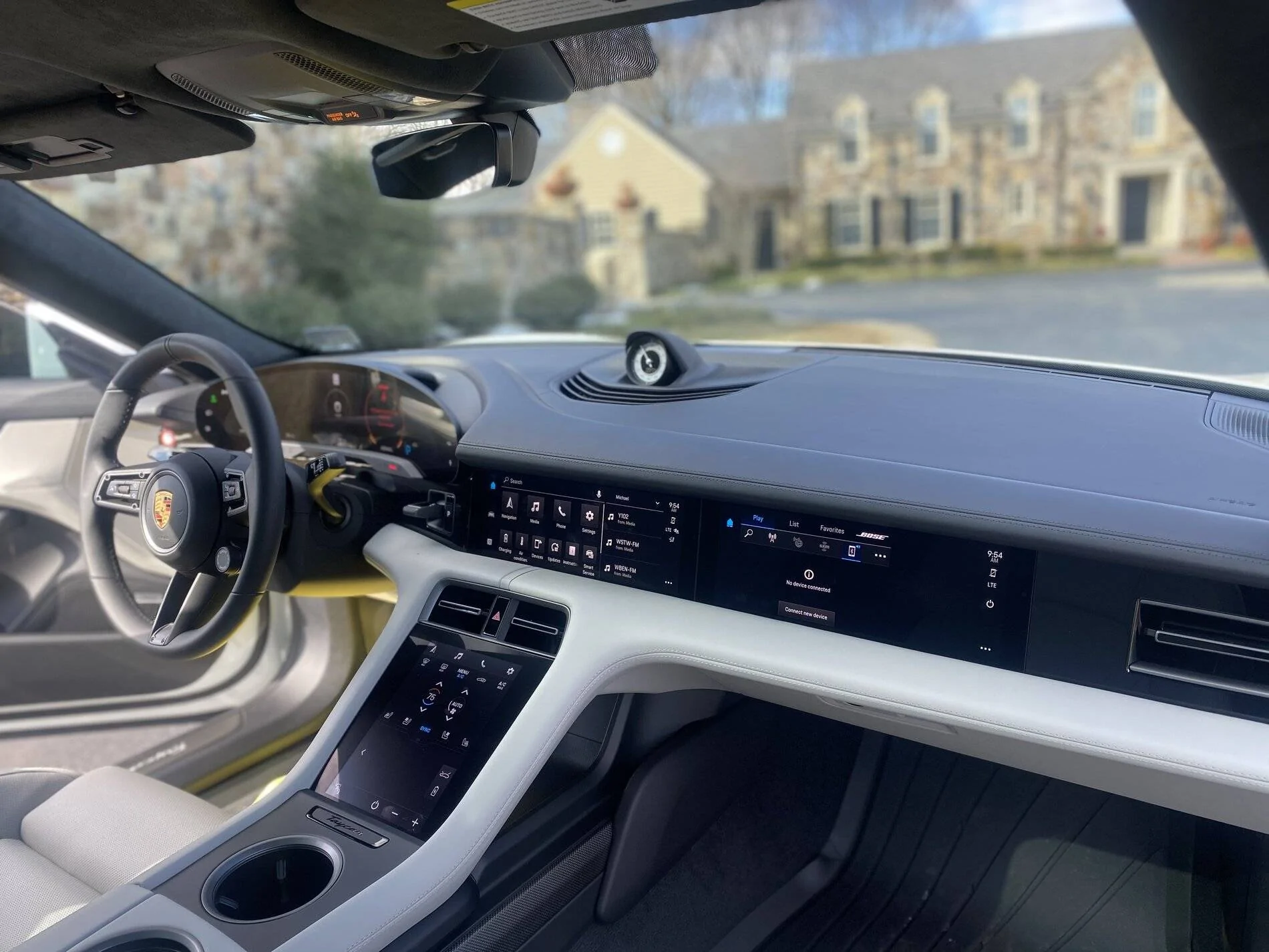 Porsche Taycan Swapped 2020 Volcano Grey for 2021 White 4776C720-074C-4F1A-BB2A-19BA7C4501DB