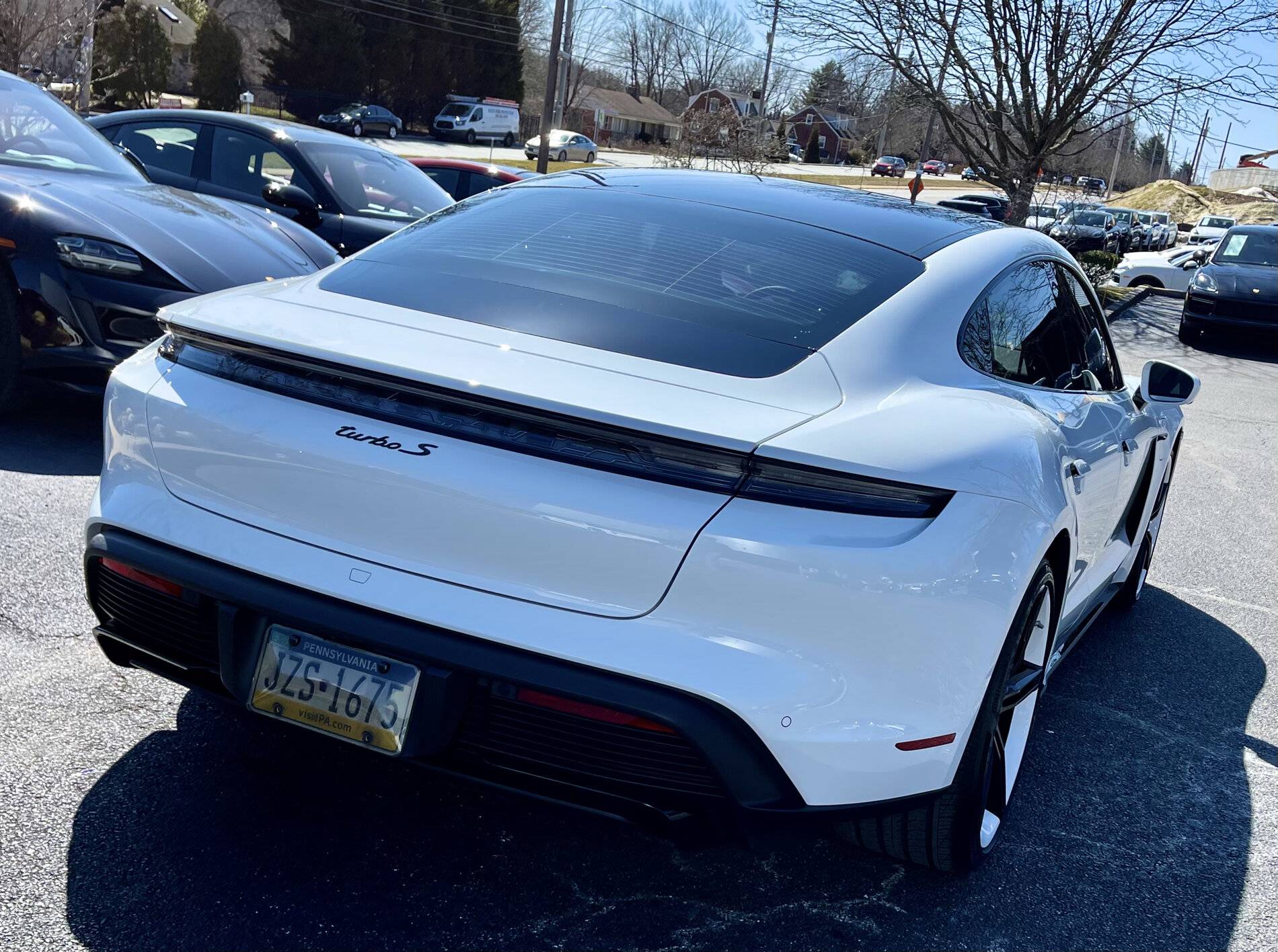 Porsche Taycan Swapped 2020 Volcano Grey for 2021 White F3368E97-A53A-4227-B553-7BD36BBFB35C