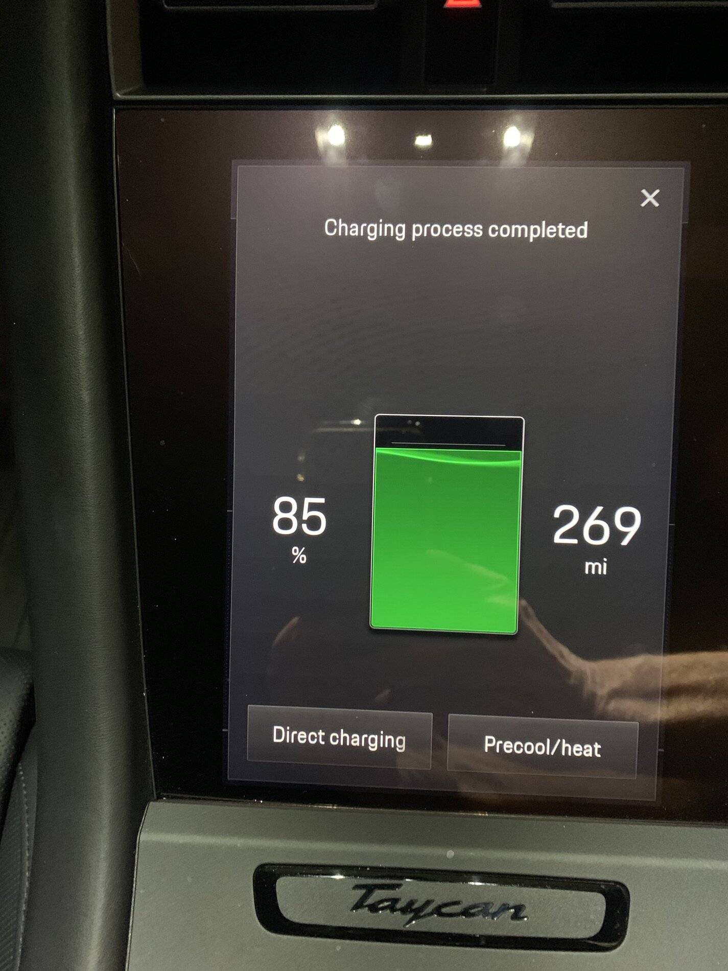 Porsche Taycan What a difference a warm battery makes! 65A69661-E85C-45D4-978A-9E17EC1359BF