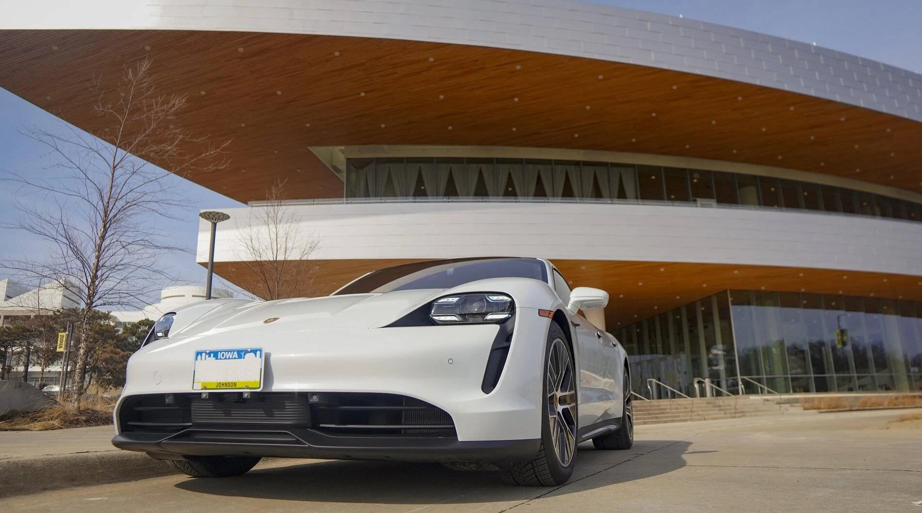 Porsche Taycan Location! Location! Location!  Post Artistic Photos of Your Taycan with Scenery 1Taycan-front1-sansLP