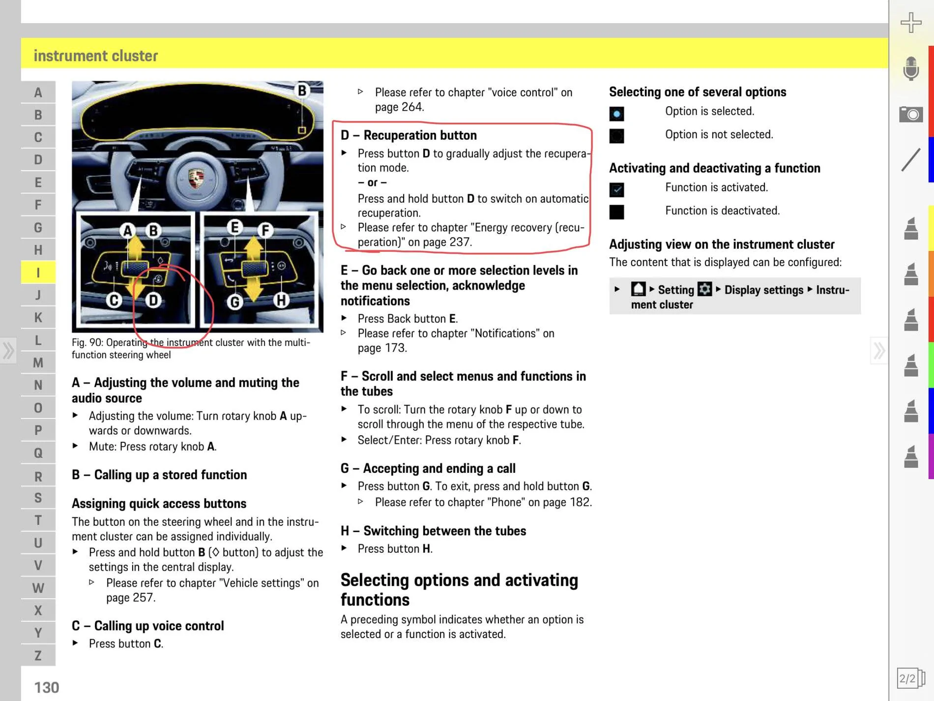 Porsche Taycan Auto mode regeneration BB16F5C6-E0D7-4AE6-B9FC-C5AE3F2B003C