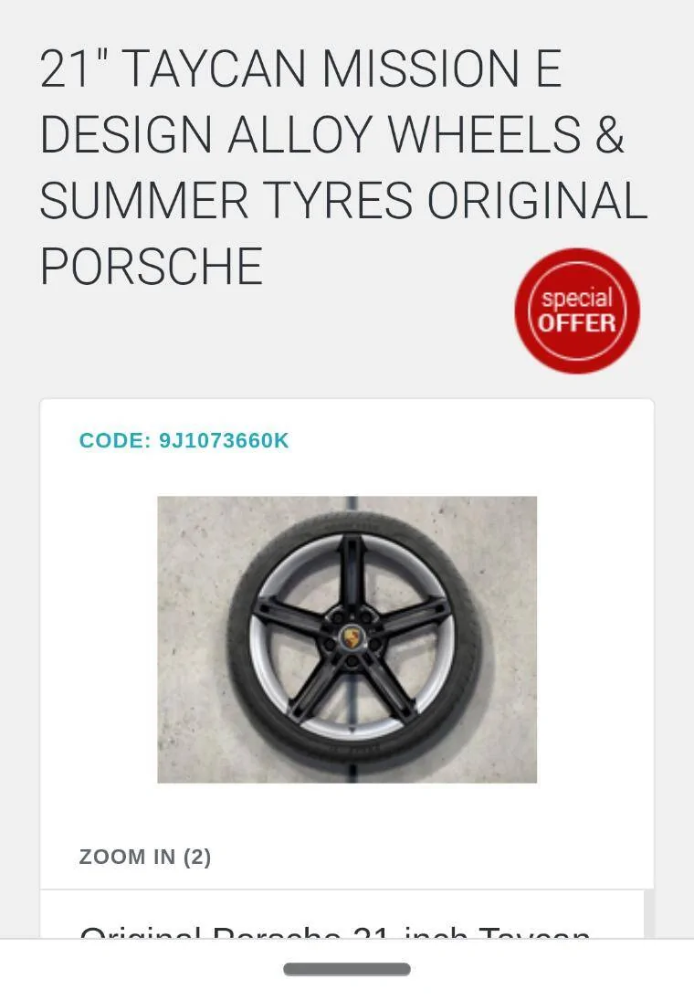 Porsche Taycan Anyone bought from Teile.com ? Screenshot_20210311-135202