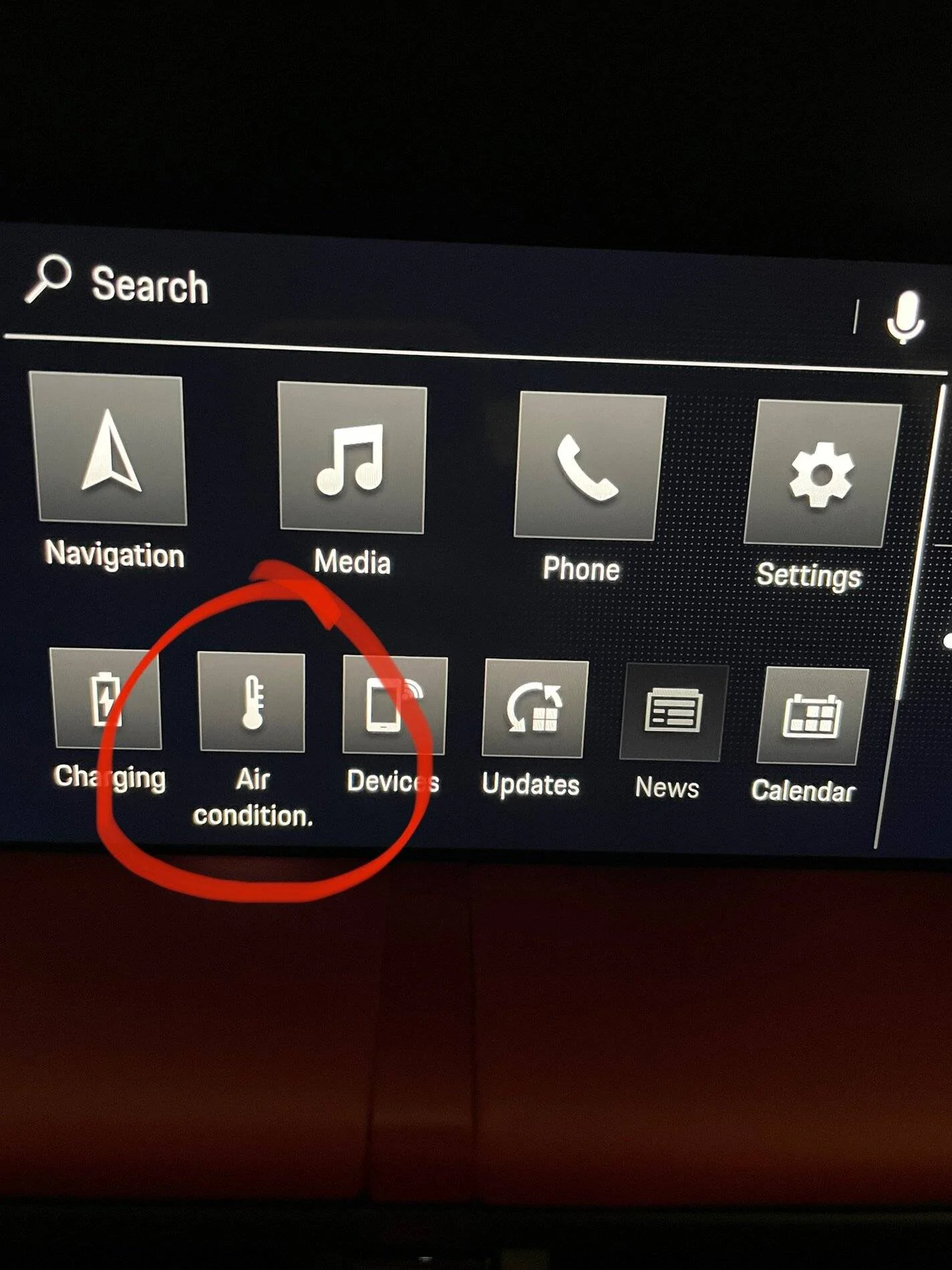 Porsche Taycan Climate Icon and Maps/Navigation IMG_6116