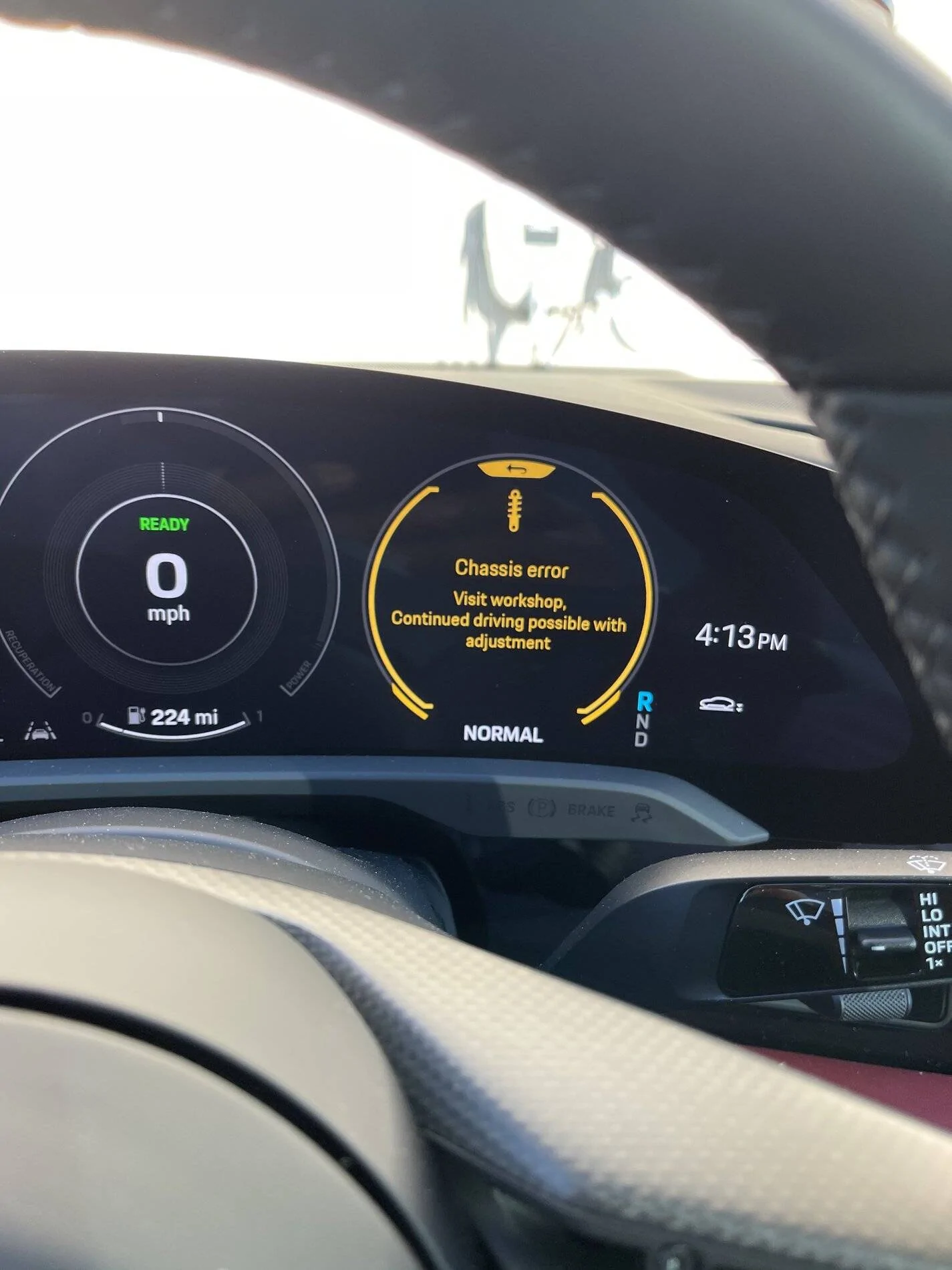 Porsche Taycan 209 miles on the vehicle and it’s in the shop AEDCA27E-3B9E-445A-832B-7EE703FCFA99