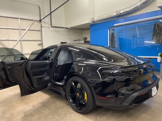 Porsche Taycan Tinting Windows image3