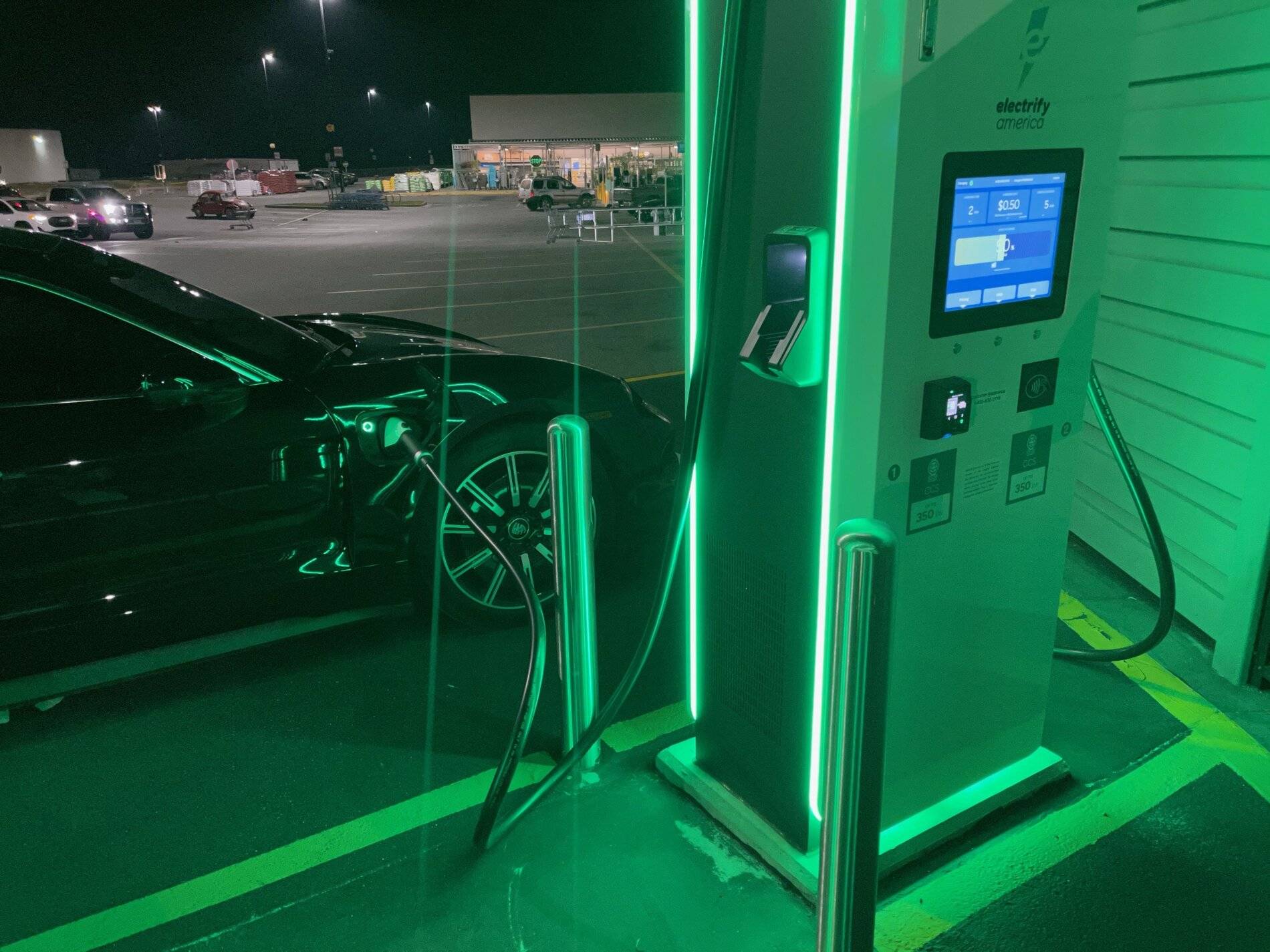 Porsche Taycan First road trip completed successfully! 8C100599-ED9D-490D-9FEF-808223E76898