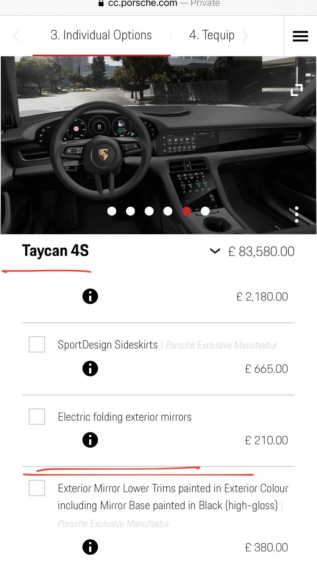 Porsche Taycan Taycan RWD Spec Help 02FE77E5-15A5-4747-BFD2-892A59ECC5FD