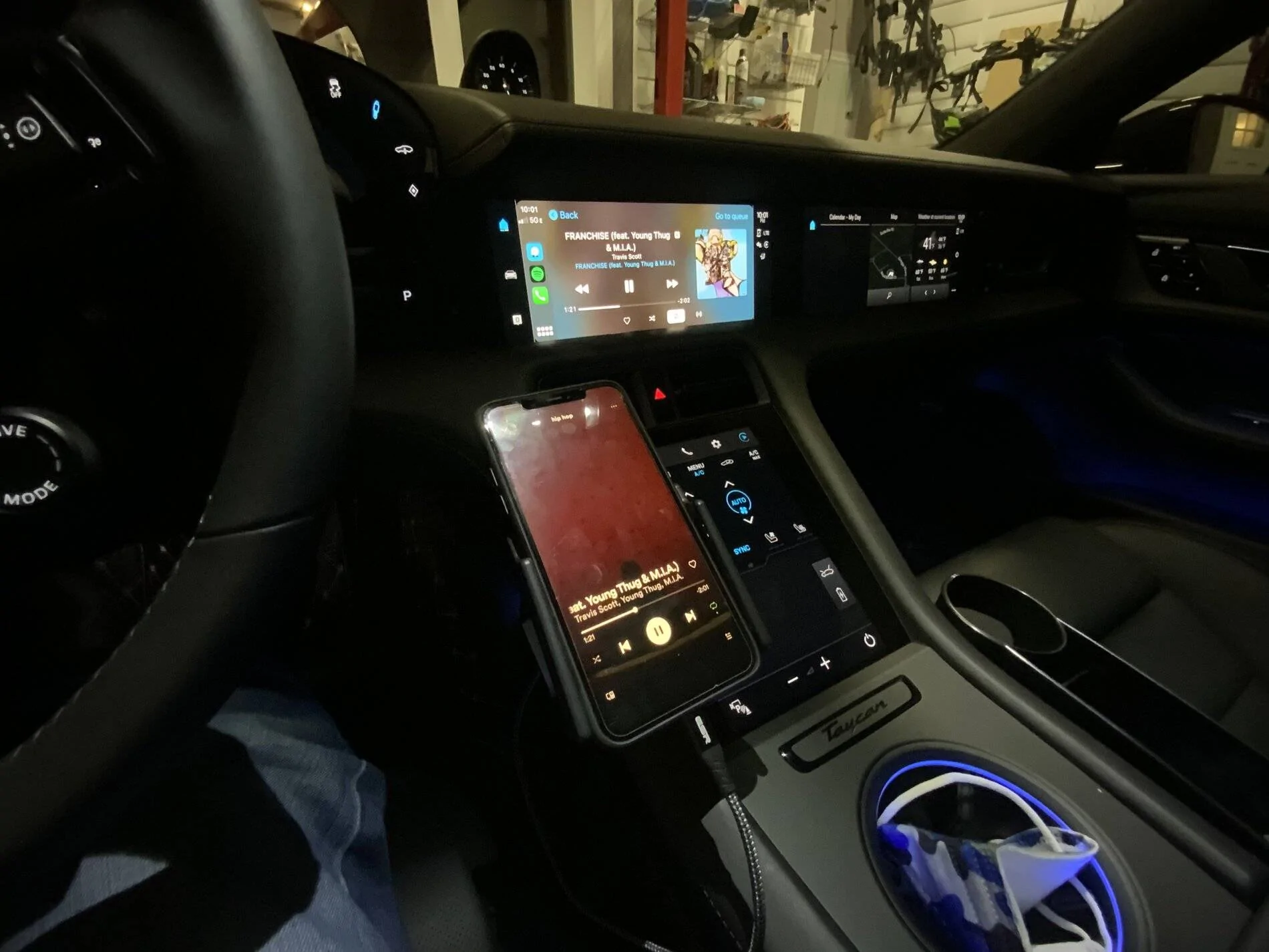 Porsche Taycan Phone holders for the Taycan - what are you using? 05E4AC90-B267-498D-A66F-B4F25D7DFADA