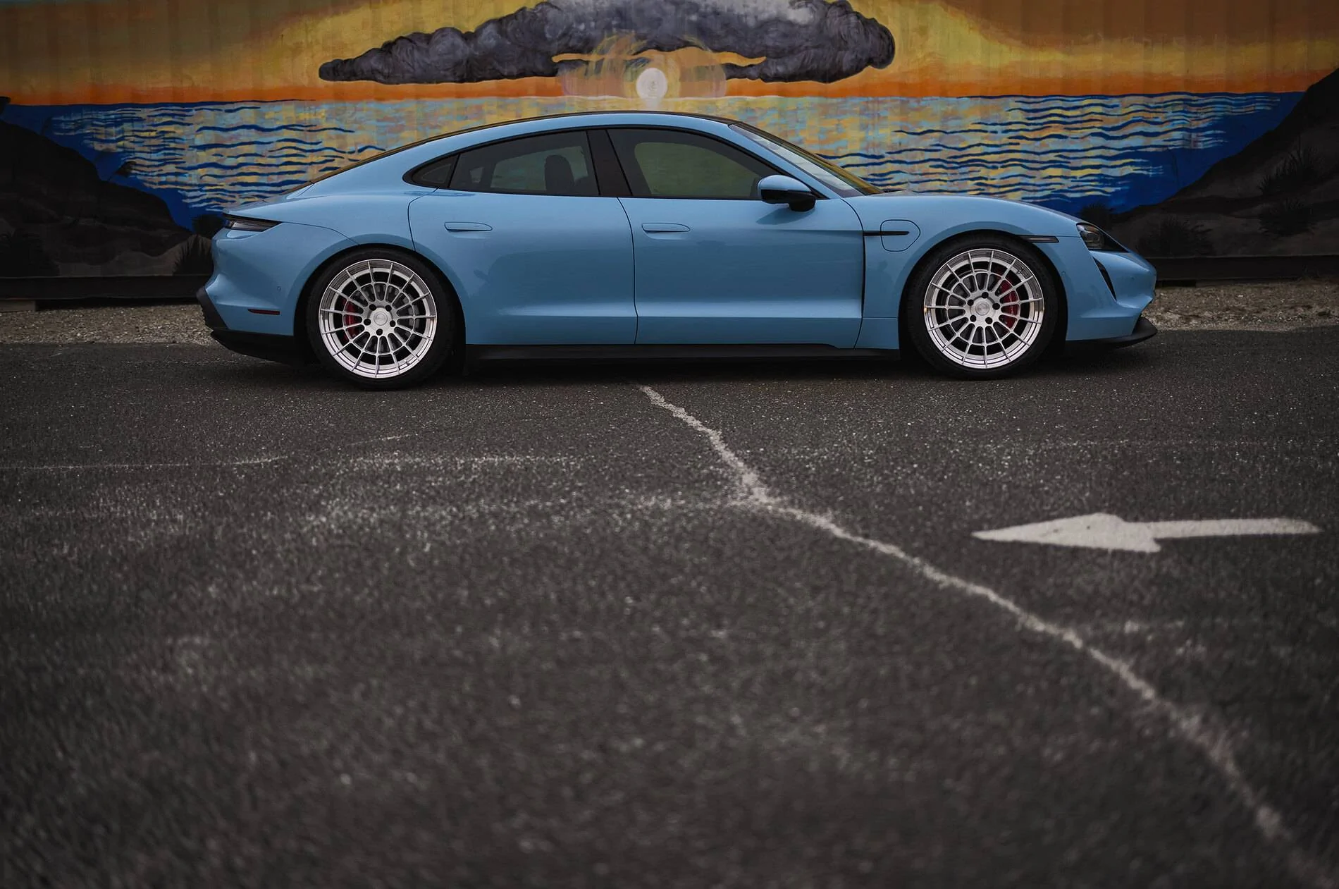 Porsche Taycan Sunset Shots With Friends 51080244567_5d5de0060a_k
