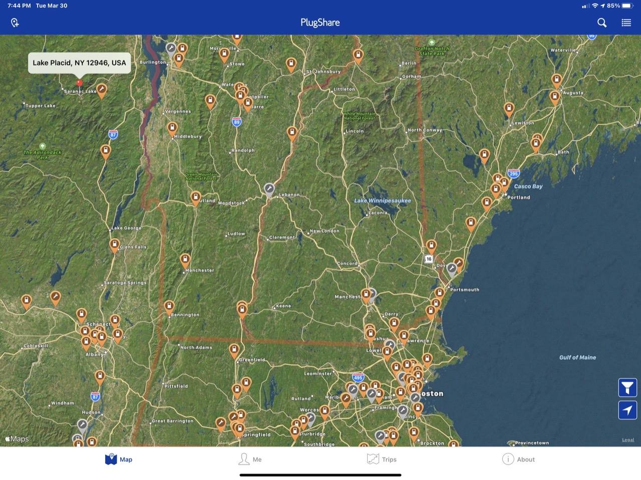 Porsche Taycan New England Charging -- Boston to Lake Placid B8C9E646-B87C-45F6-9DCC-28646A671784