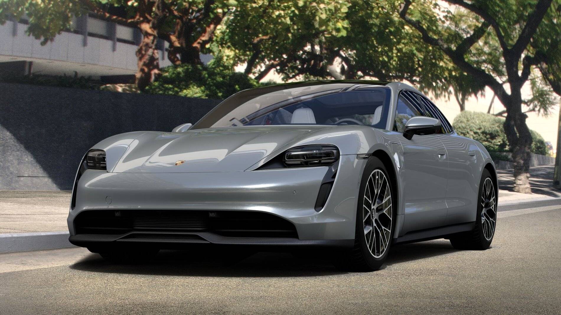 Porsche Taycan ICE GREY Taycan Club Dolomite Silver 2
