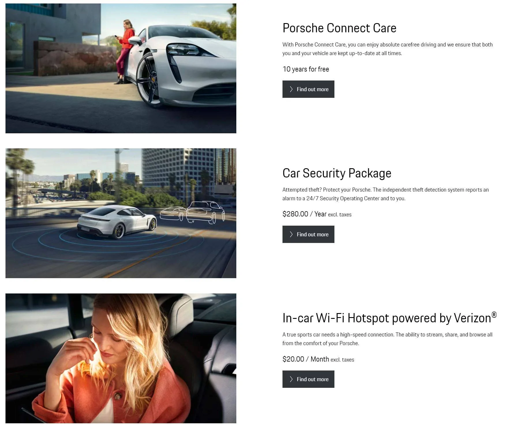 Porsche Taycan Will update enable car to be used as wifi hotspot? Capture - TCN