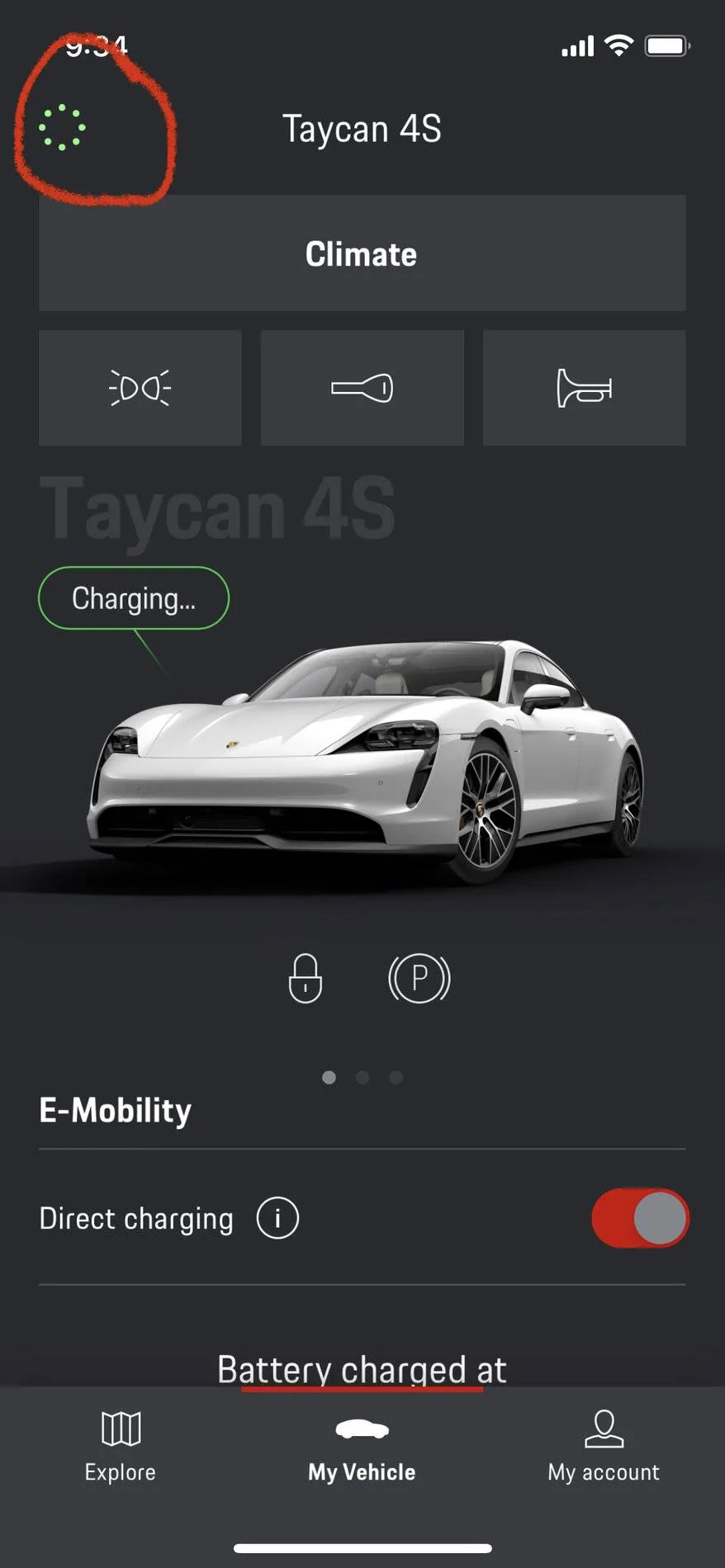 Porsche Taycan Connect app - no connection to PCM 04DE7F37-ACFC-4369-A9B5-4A14E18C8C2A