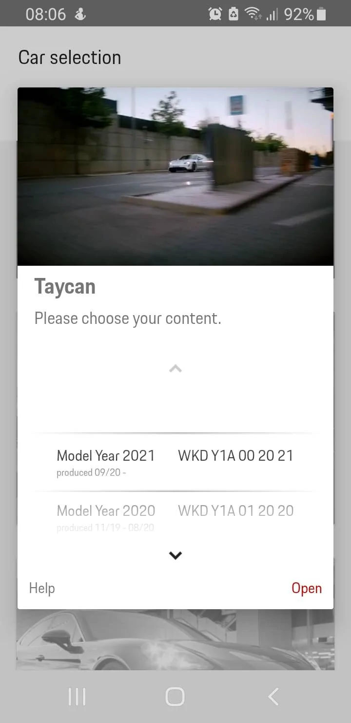 Porsche Taycan Porsche good to know app on Android Screenshot_20210411-080638_Porsche Good to kno