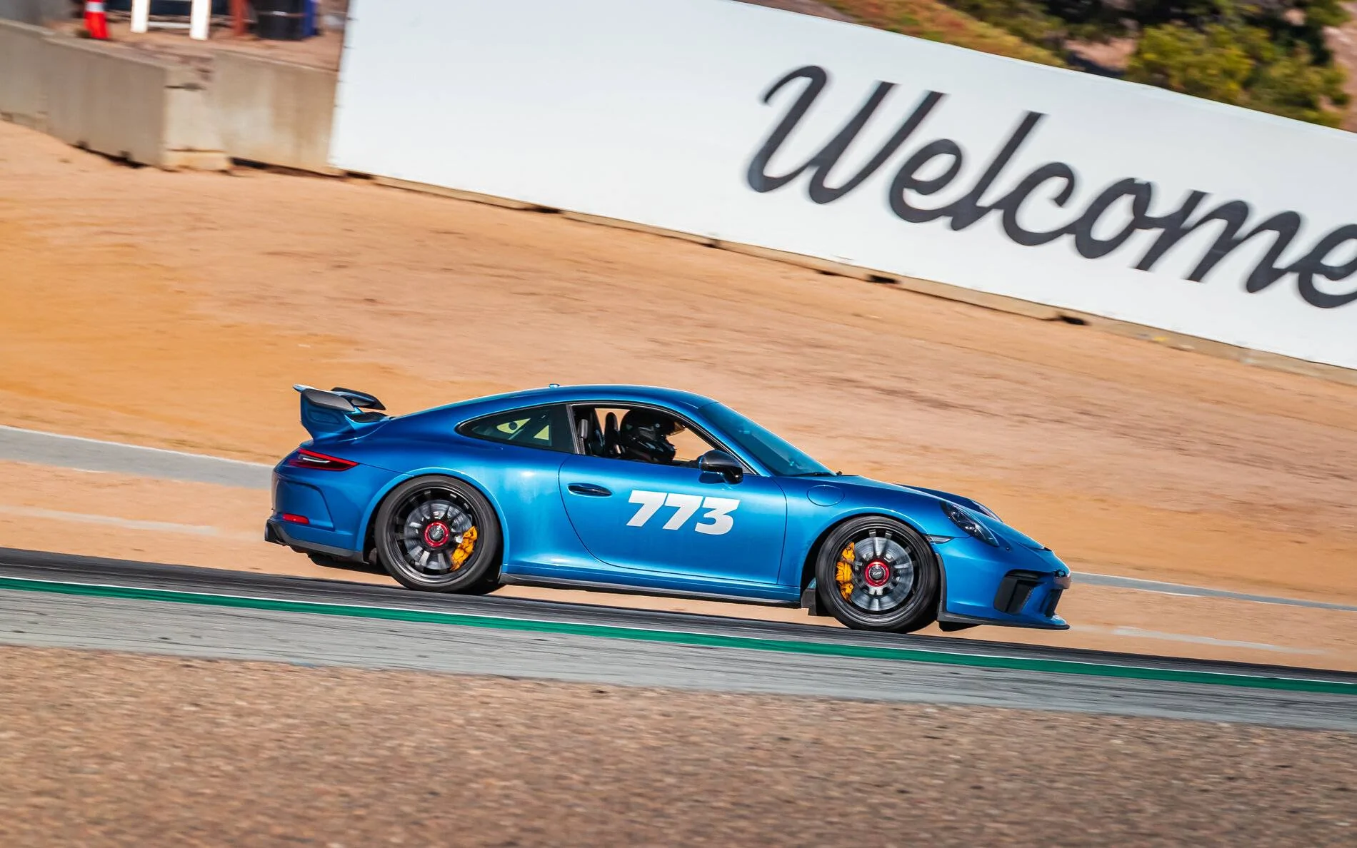 Porsche Taycan Model 3 vs. Taycan Turbo S Track Race LS-12-5-2020-Porsche773-3321