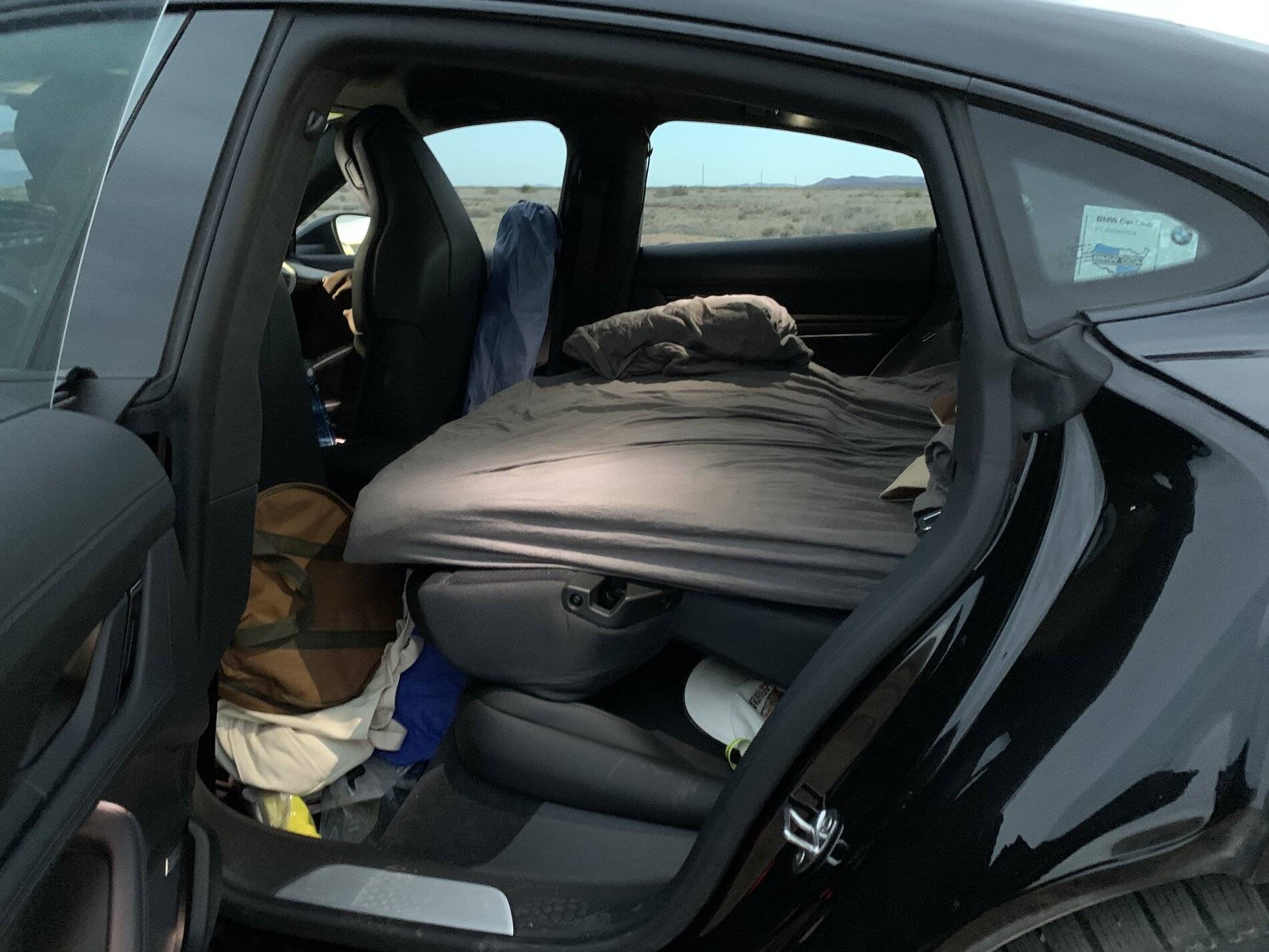Porsche Taycan Sleeping in a Porsche Taycan 2EEAD916-C61B-48FE-80D3-A2588CA7C648