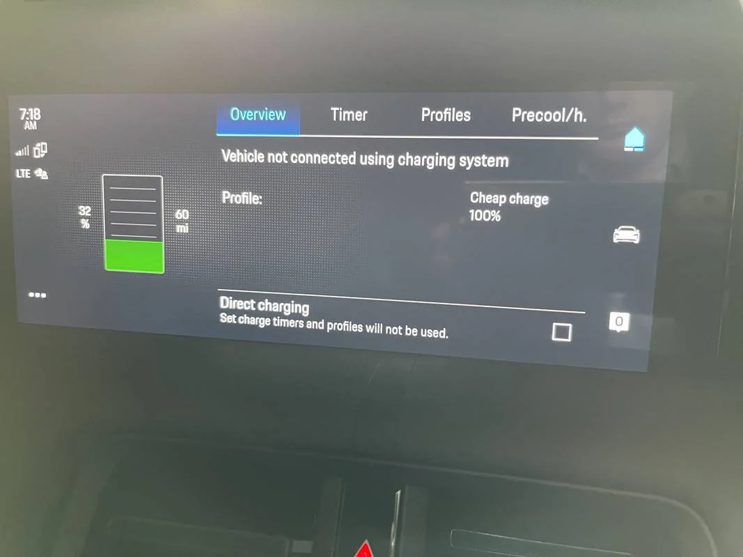 Porsche Taycan Will my car charge tonight? 8735F55A-7EC7-4458-9901-564D5B1A4319