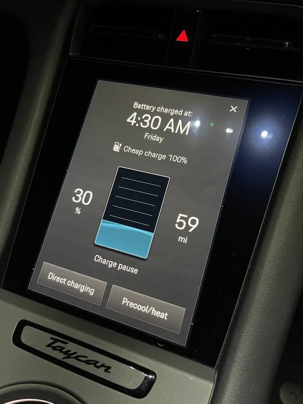 Porsche Taycan Will my car charge tonight? CCC0542A-203C-48BC-BC41-6C9C09970EF4
