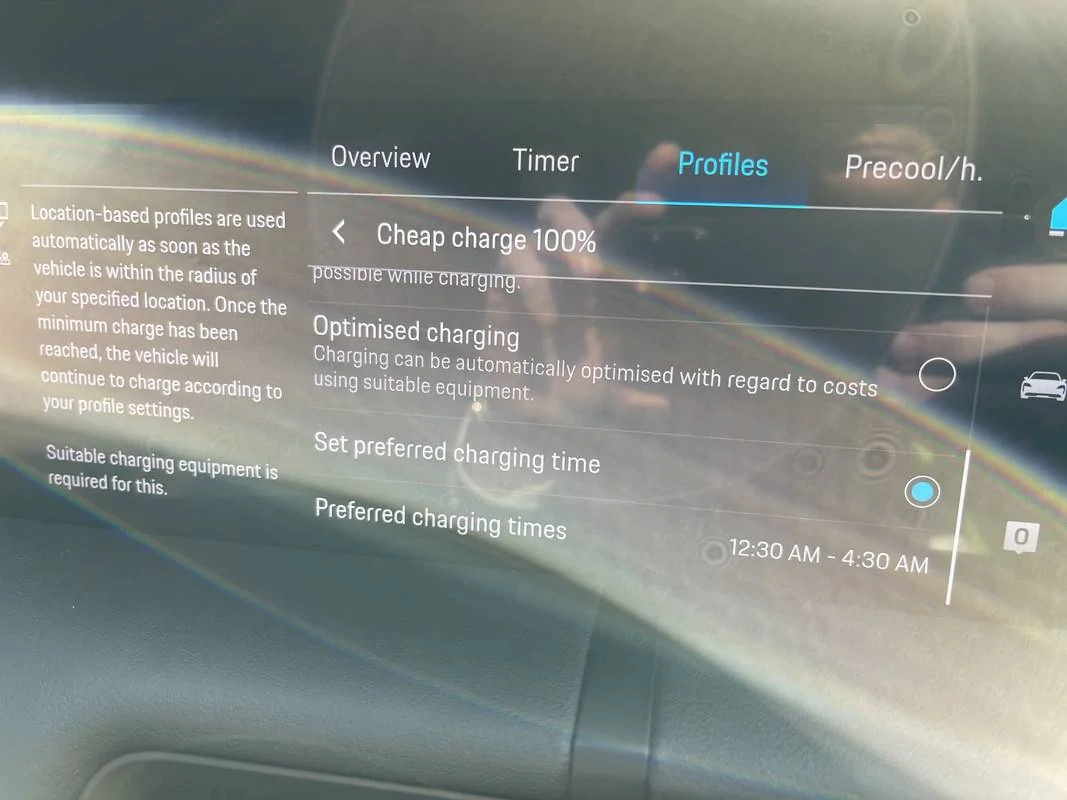 Porsche Taycan Will my car charge tonight? 56997EC5-E5CD-43BE-9213-EB87791423A6