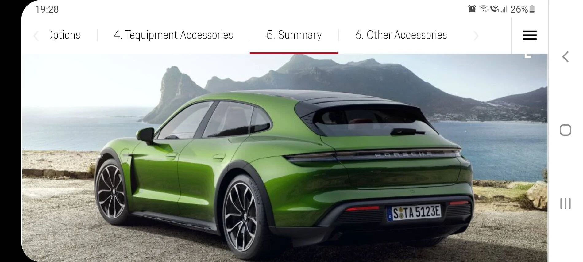 Porsche Taycan Porsche Taycan Configurator Online. Share Your Build! Screenshot_20210423-192855_Chrom