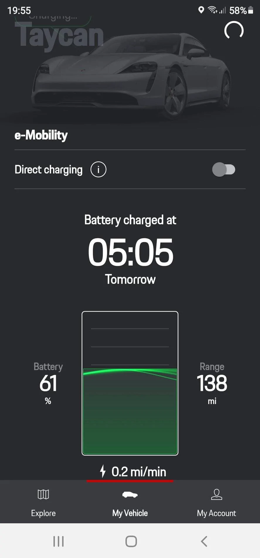 Porsche Taycan Charging for a newbie Screenshot_20210427-195542_Connect