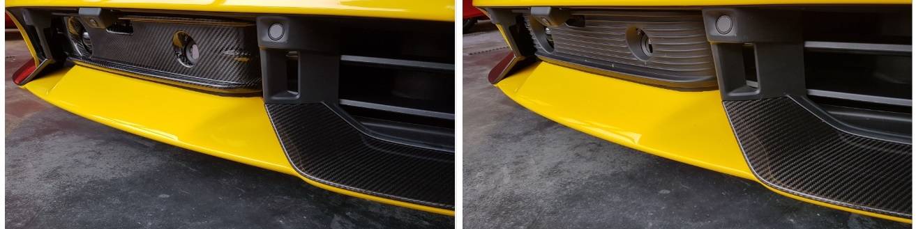 Porsche Taycan Taycan Turbo S Before-After Pics With Zyrus Carbon Fiber Parts 210430 Before-After Zyrus Beam-cover