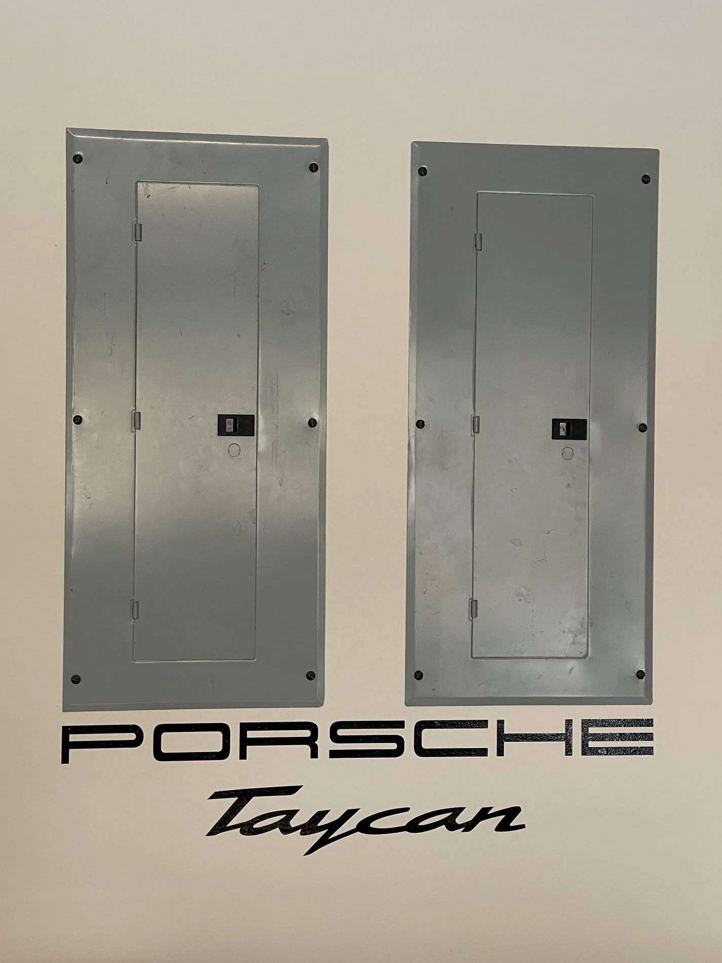 Porsche Taycan Show your home charging setup for your Taycan IMG_3786
