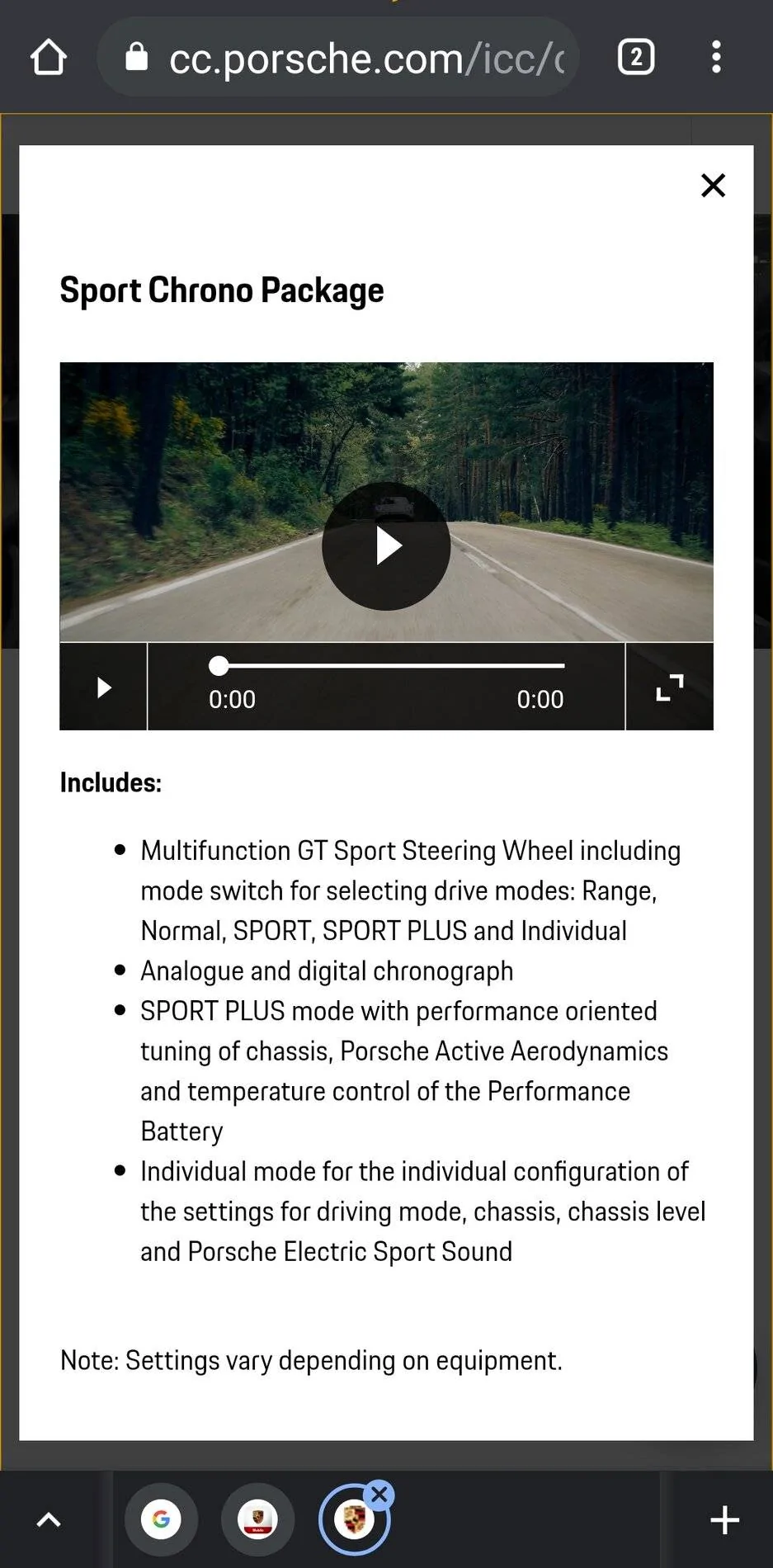 Porsche Taycan My 2020 4S MSRP $149k, loaner 2020 4S MSRP $113k. My opinion on what options are really important after driving a stripper 4S for a few days. Screenshot_20210504-181743_Chrom