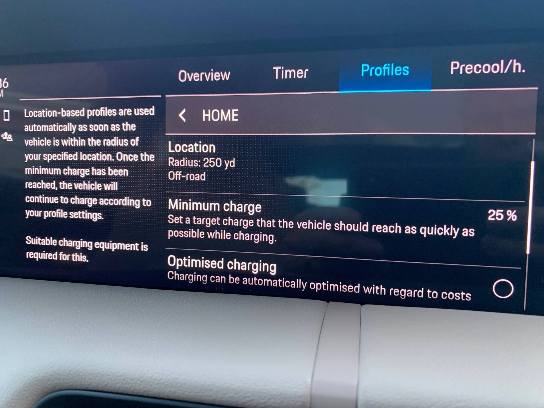 Porsche Taycan Charge Timer and Profile Won’t Work IMG_4419