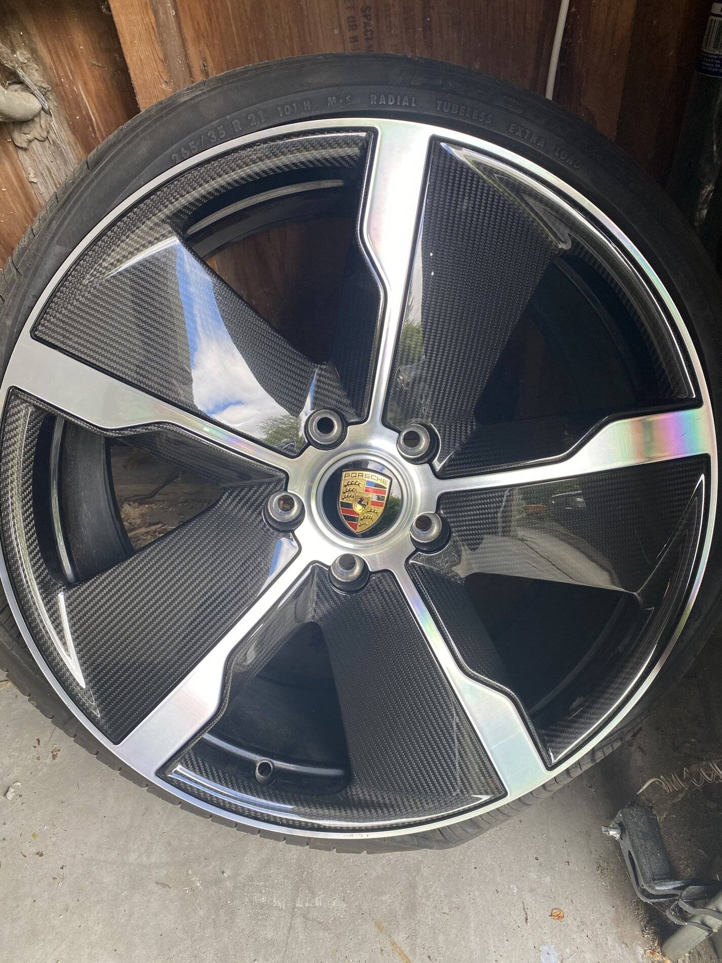 Porsche Taycan Do you suggest eBay to sell used Taycan exclusive carbon wheels? 6837B398-67A7-42DA-A46C-489F08989A6E