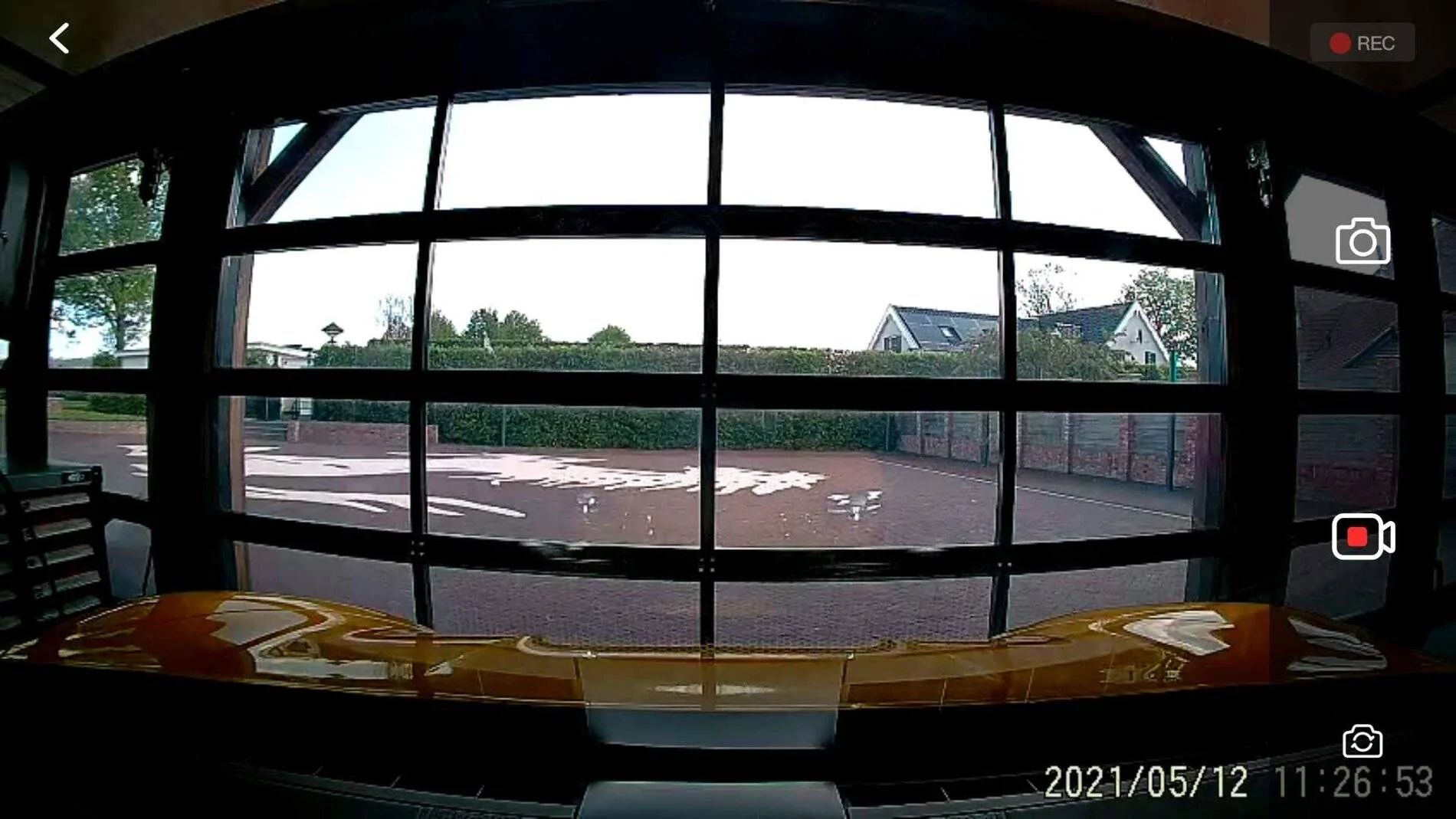 Porsche Taycan Quad HD Dual Dashcam front and back Camerabeeld voor
