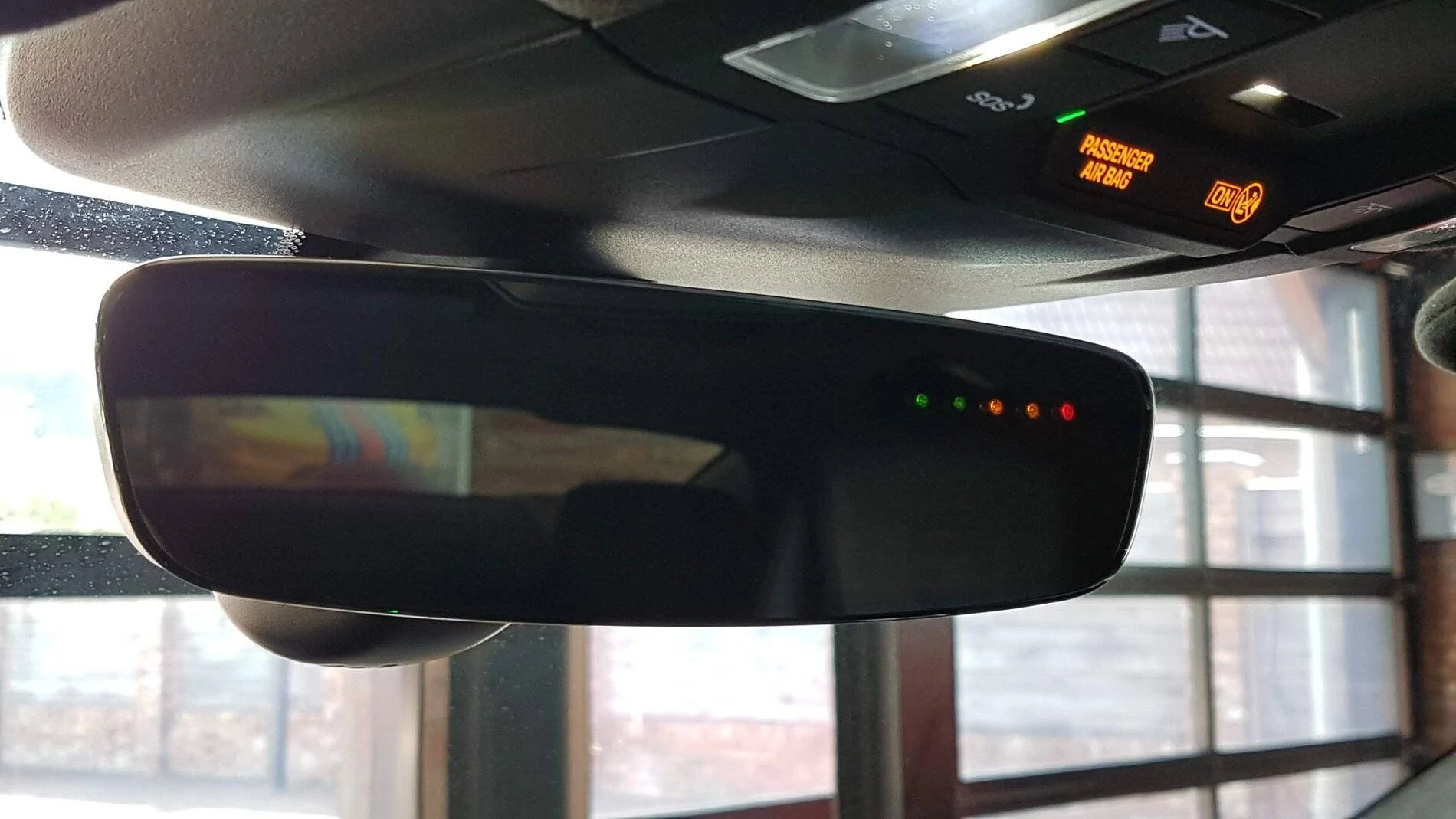 Porsche Taycan BluEye installation and detect emergency-services-vehicles 20210512_112339