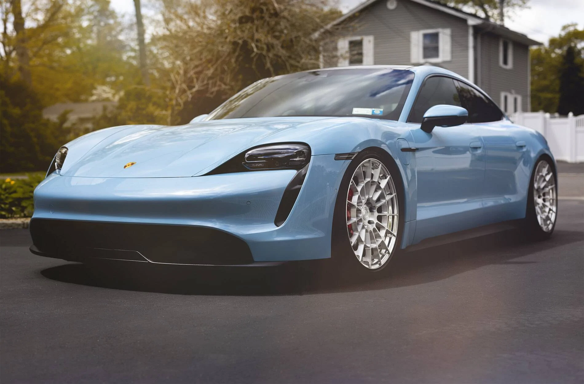 Porsche Taycan Installed CETE Automotive Active Suspension Control - Air Suspension 51175109689_a5f643d420_k