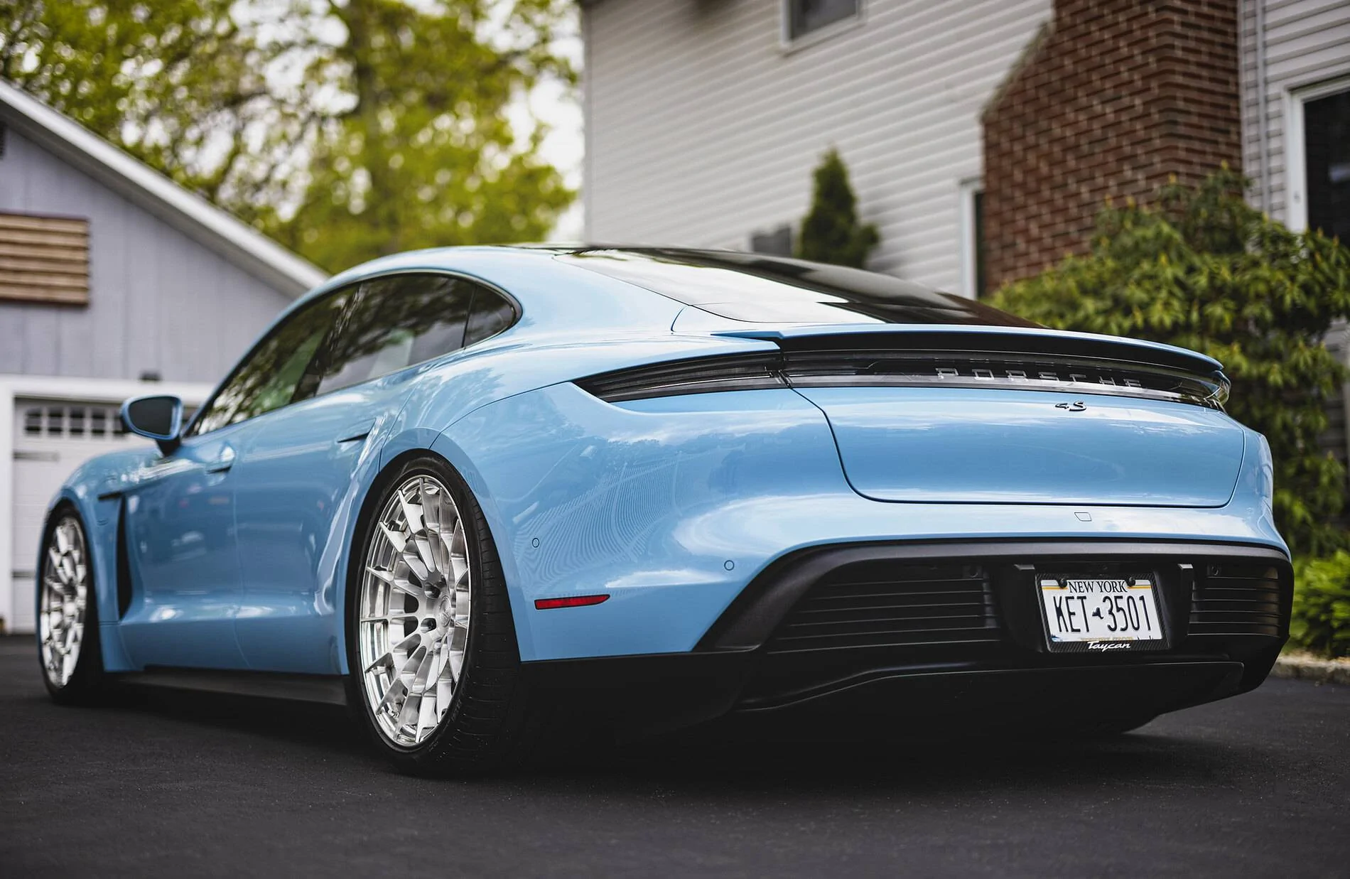 Porsche Taycan Installed CETE Automotive Active Suspension Control - Air Suspension 51173642427_ca22af0c89_k