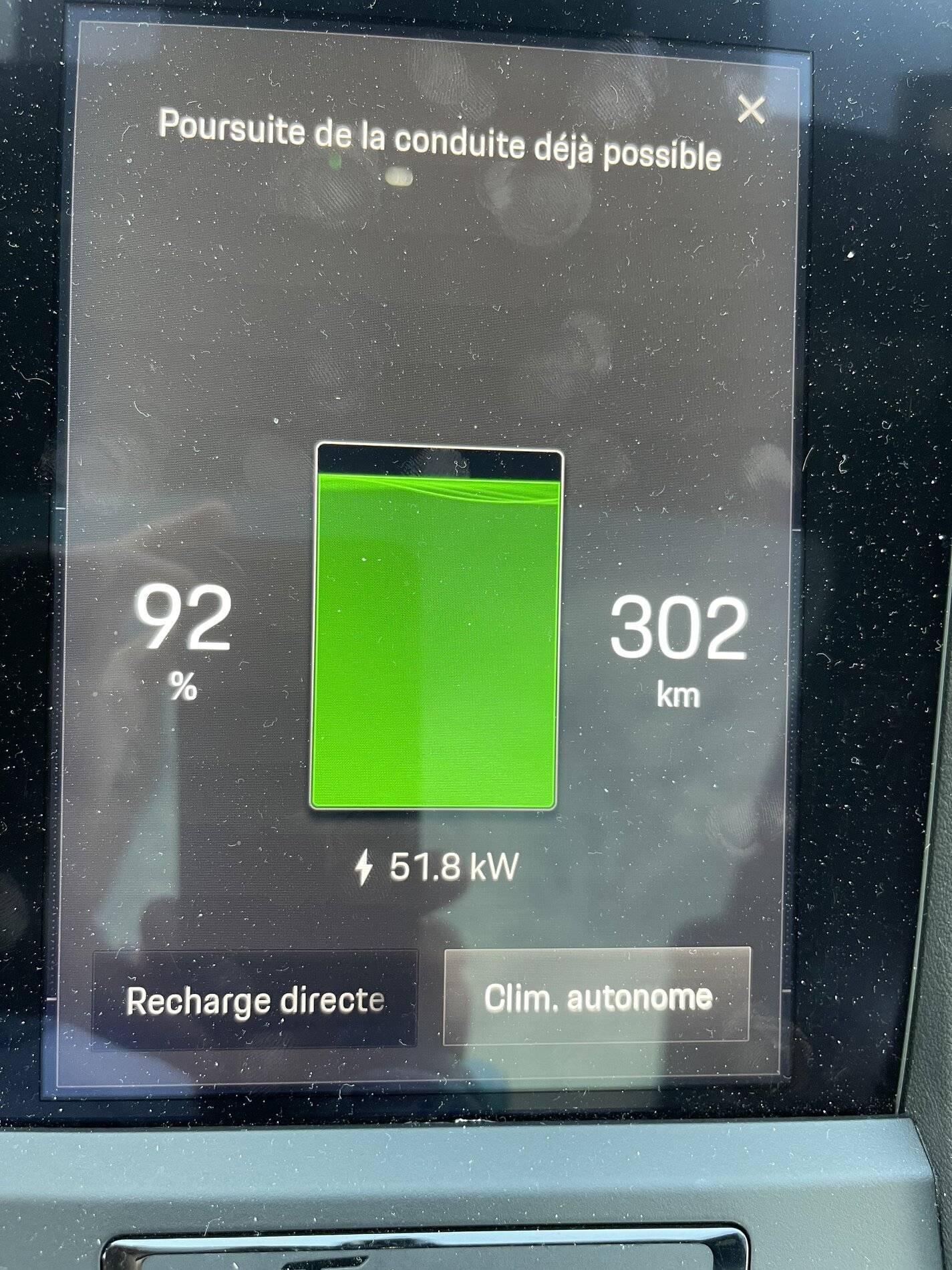Porsche Taycan How many charge to 100% 4CC62314-BB3F-4A33-9FF8-25956280D604