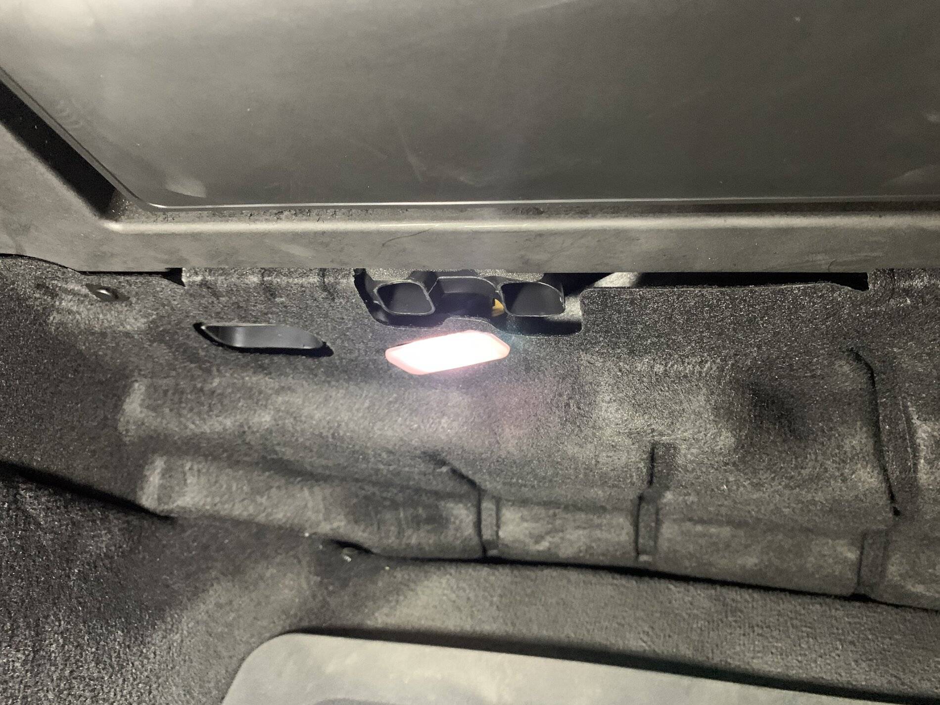 Porsche Taycan Front Passenger Footwell Lighting and Panel.  Missing Something? 497DD43E-FA2B-4943-AEF1-169809231527