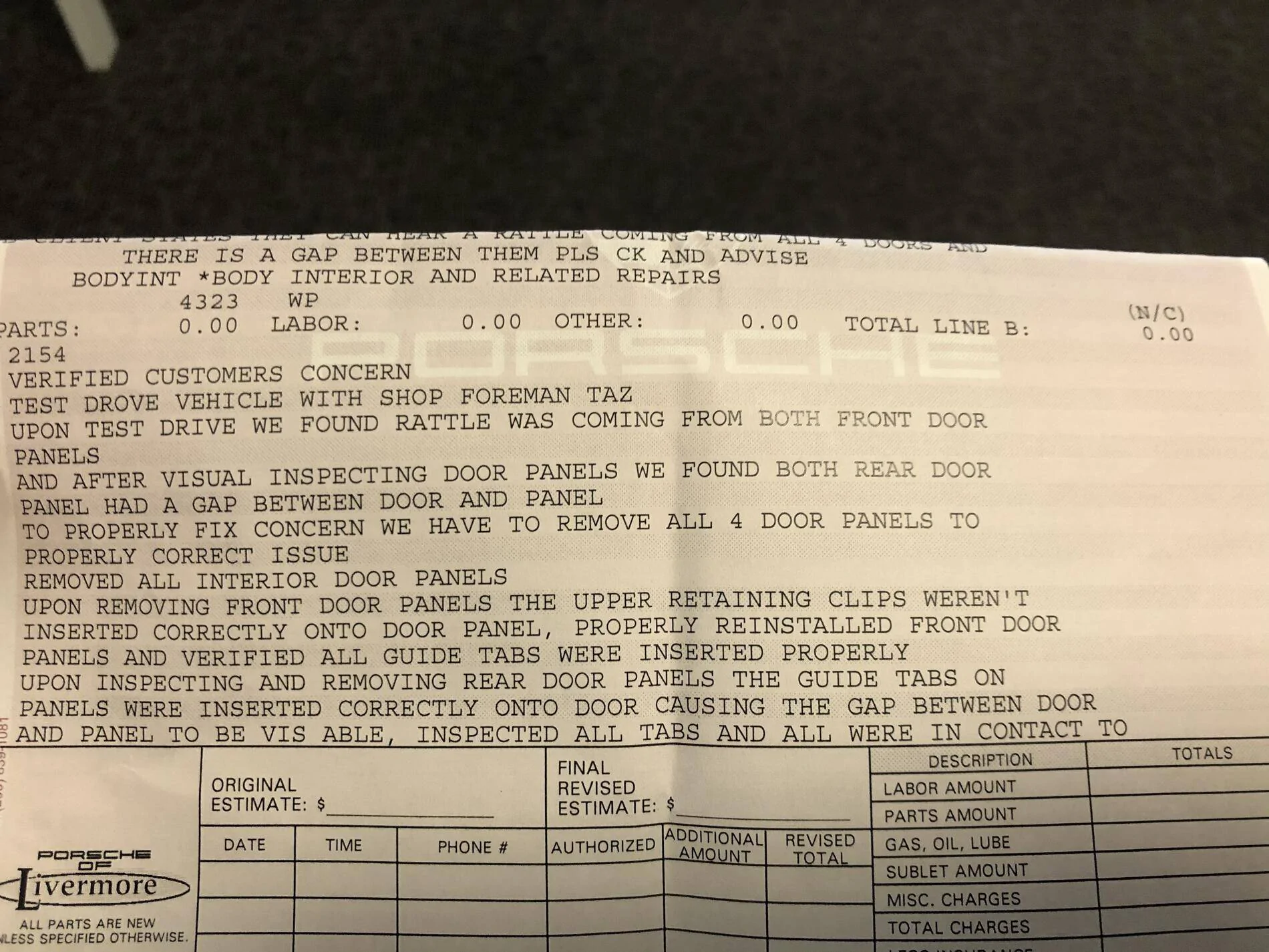 Porsche Taycan How I fixed the door rattles tempImageqrBkc7