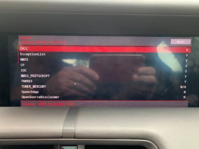 Porsche Taycan PCM Engineering mode, contains PCM reboot IMG_8583