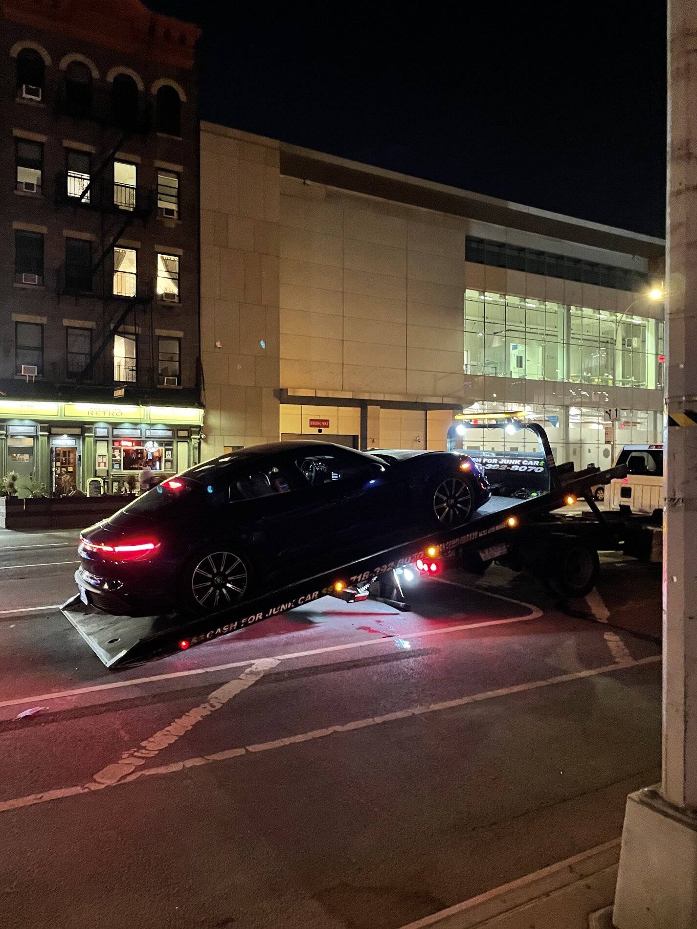 Porsche Taycan Day after purchasing Taycan 4S Electrical system error and bricked car in the middle of the highway. F4044AB2-428F-40F1-96D2-6938F93C18DF